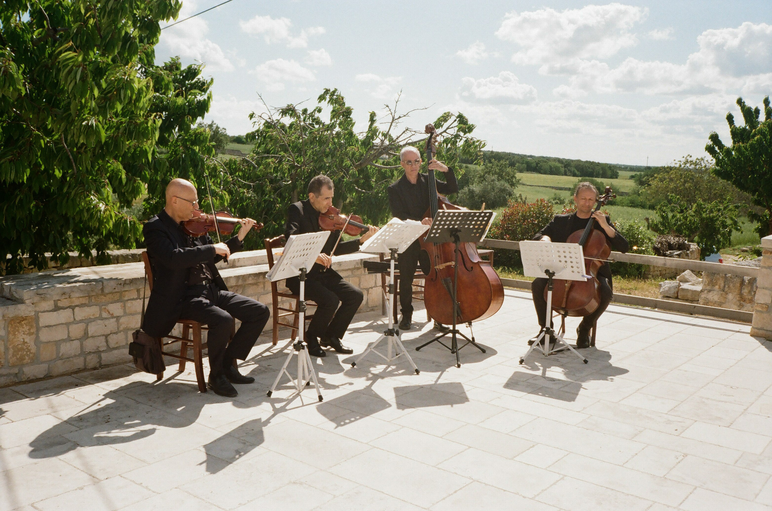 Stephanie & Christian film photos. Wedding photographer Italy