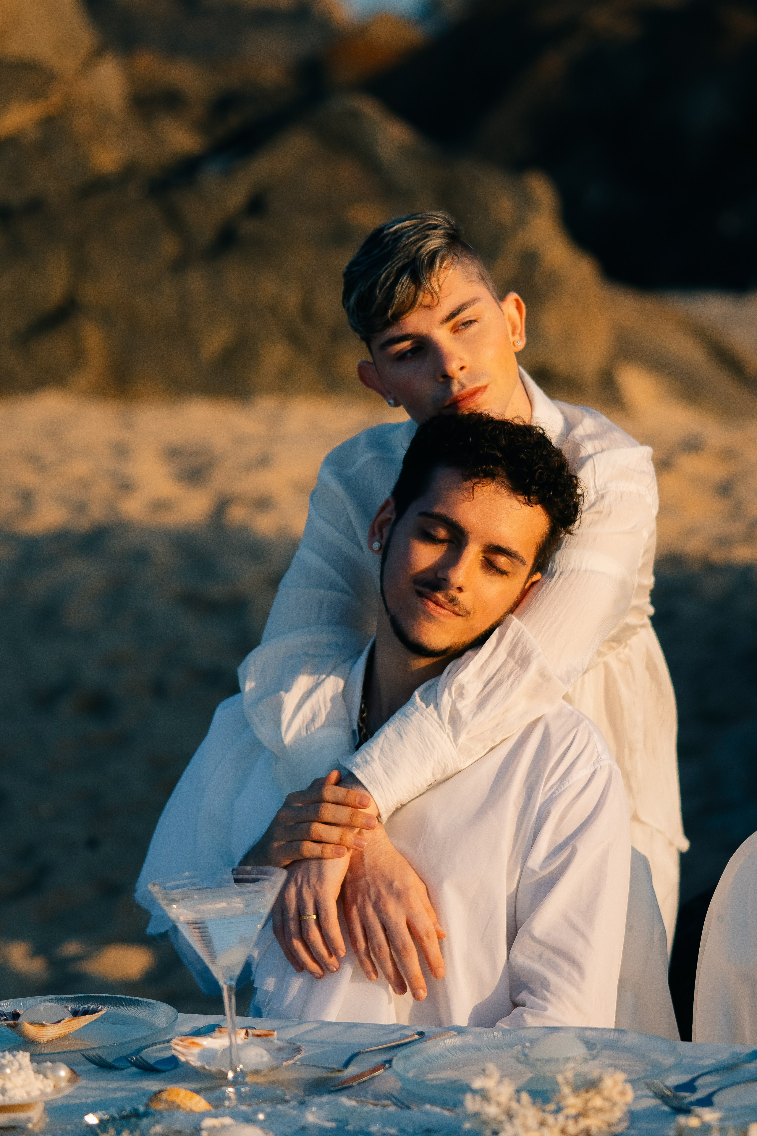 White Ocean Wedding. Maria Sher. Professional photographer from Porto, Portugal