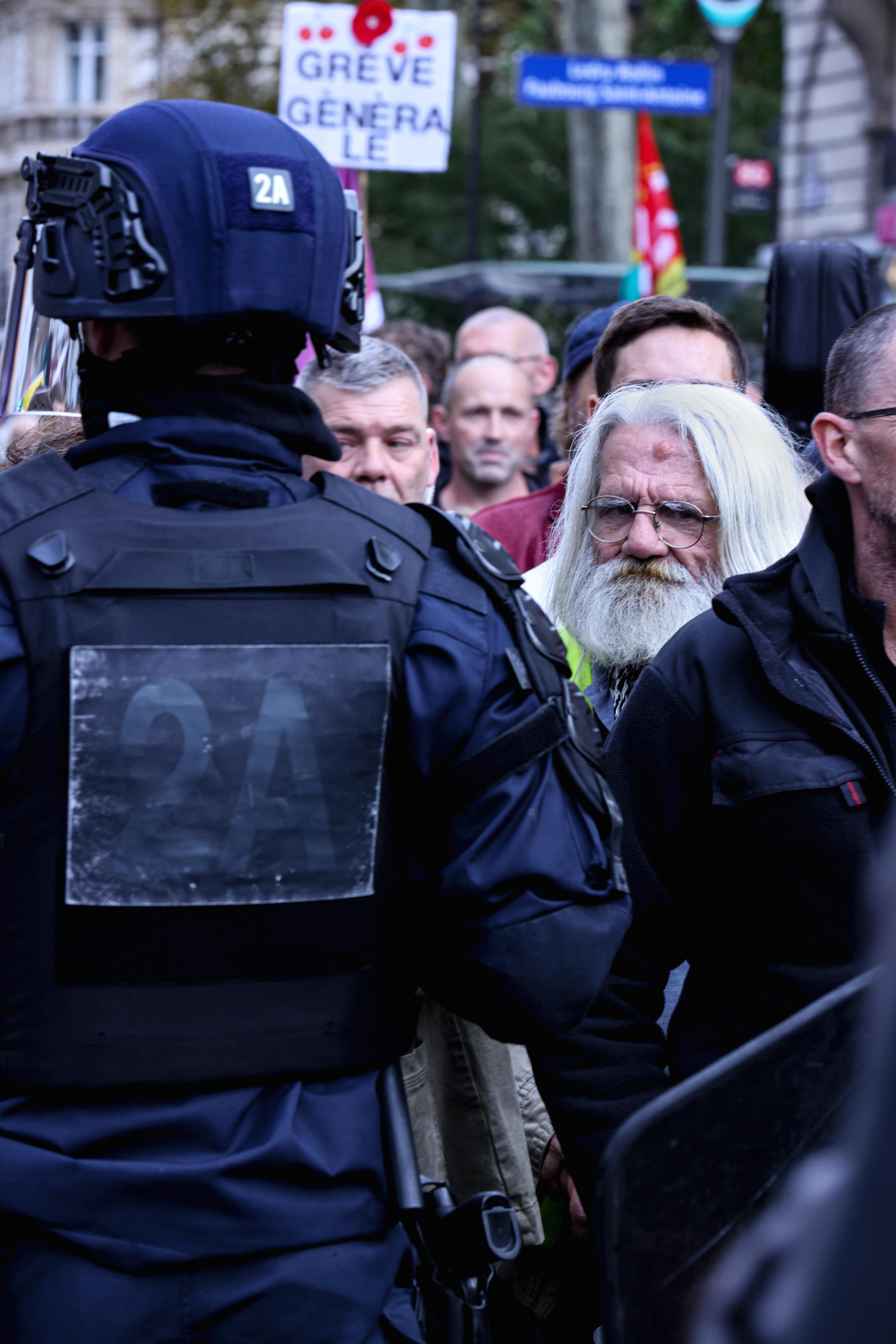 Manifestation 16 octobre 2022. Natalia Bogdanovska. Films et photographie corporate en France