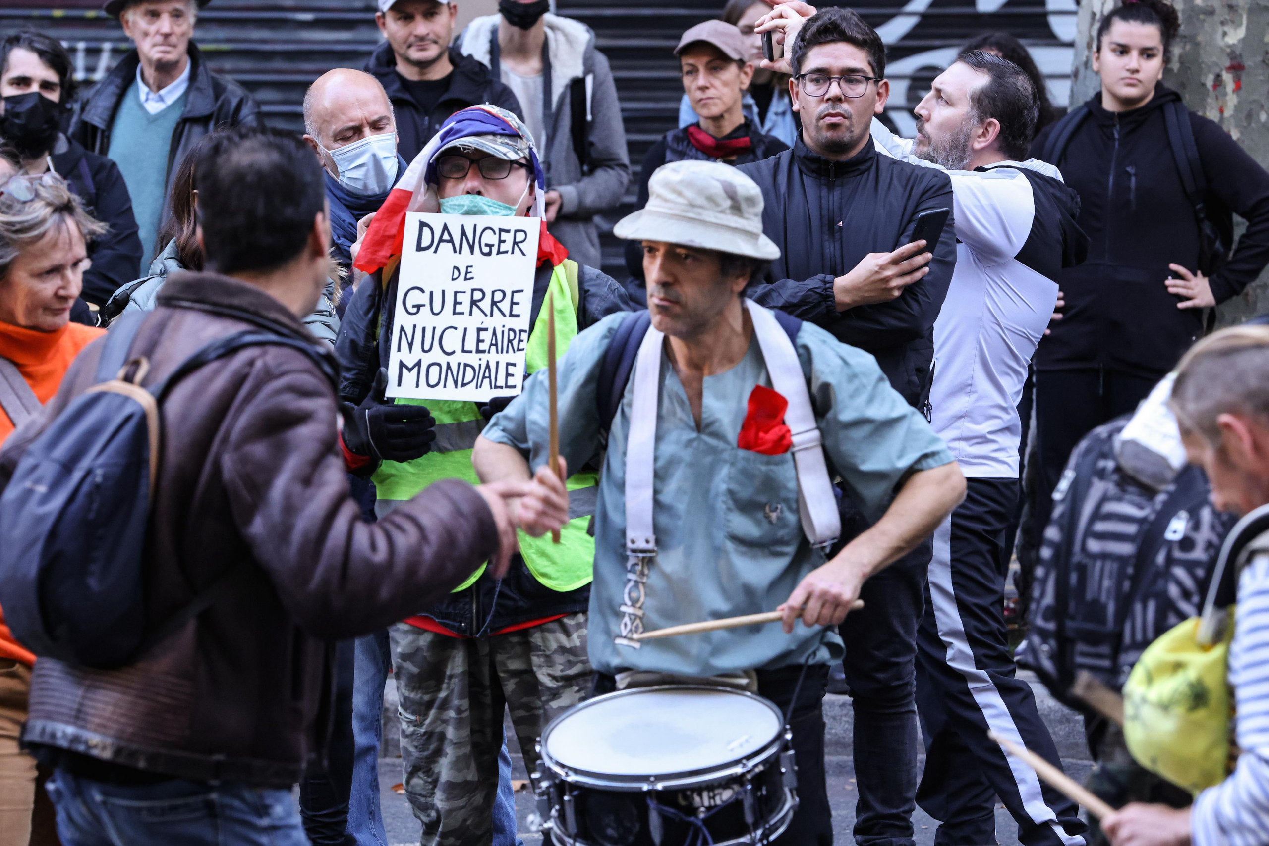 Manifestation 16 octobre 2022. Natalia Bogdanovska. Films et photographie corporate en France