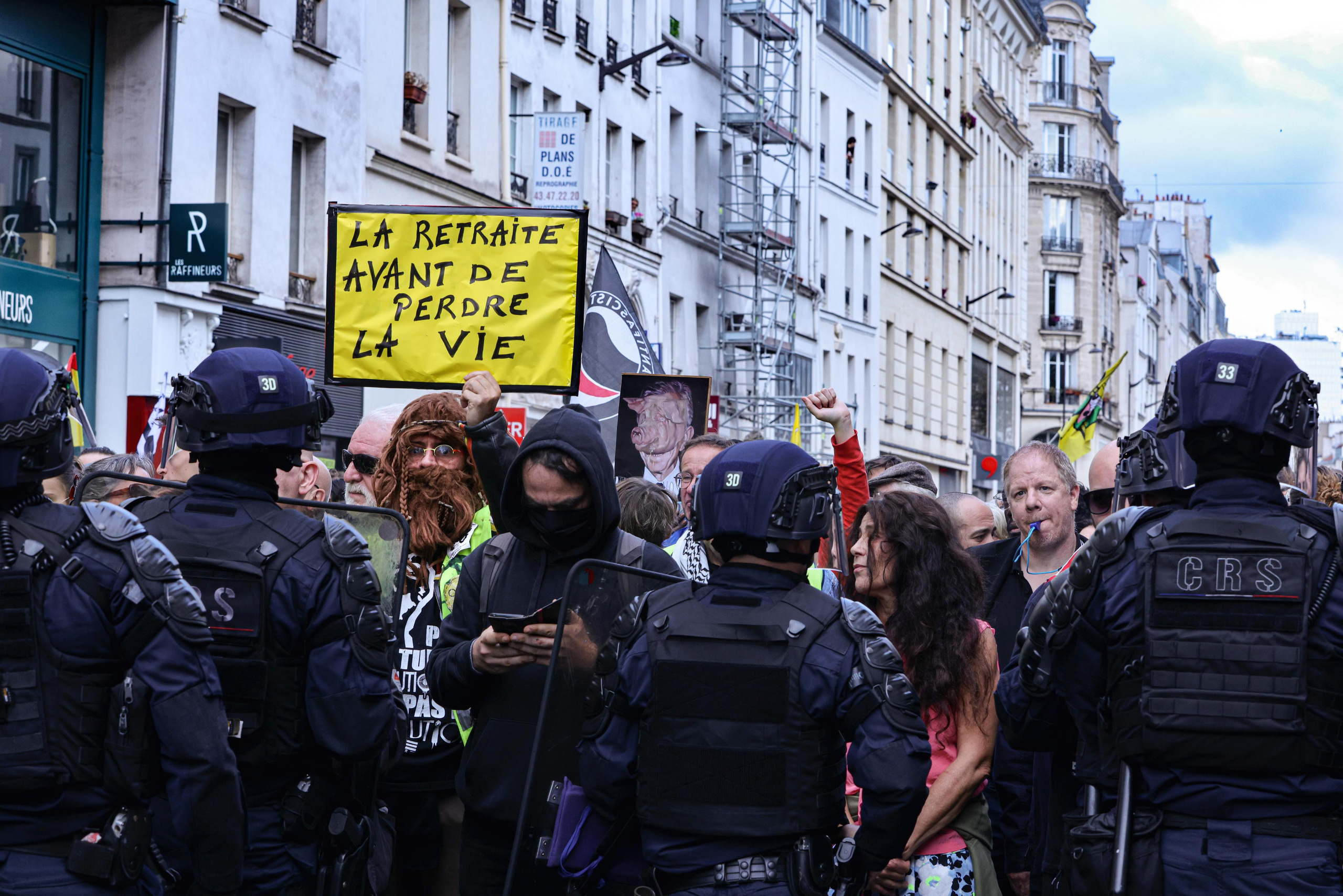 Manifestation 16 octobre 2022. Natalia Bogdanovska. Films et photographie corporate en France