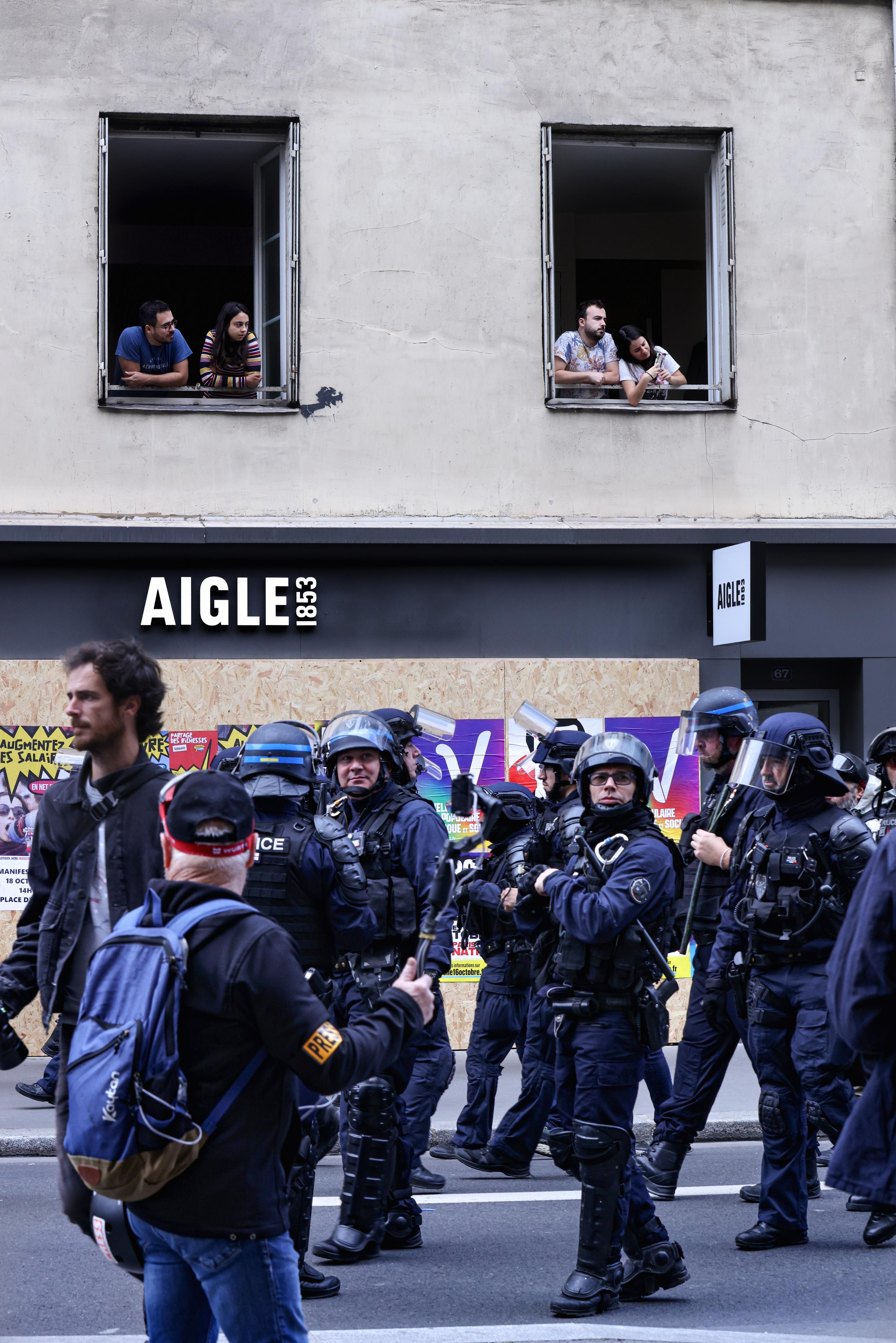 Manifestation 16 octobre 2022. Natalia Bogdanovska. Films et photographie corporate en France