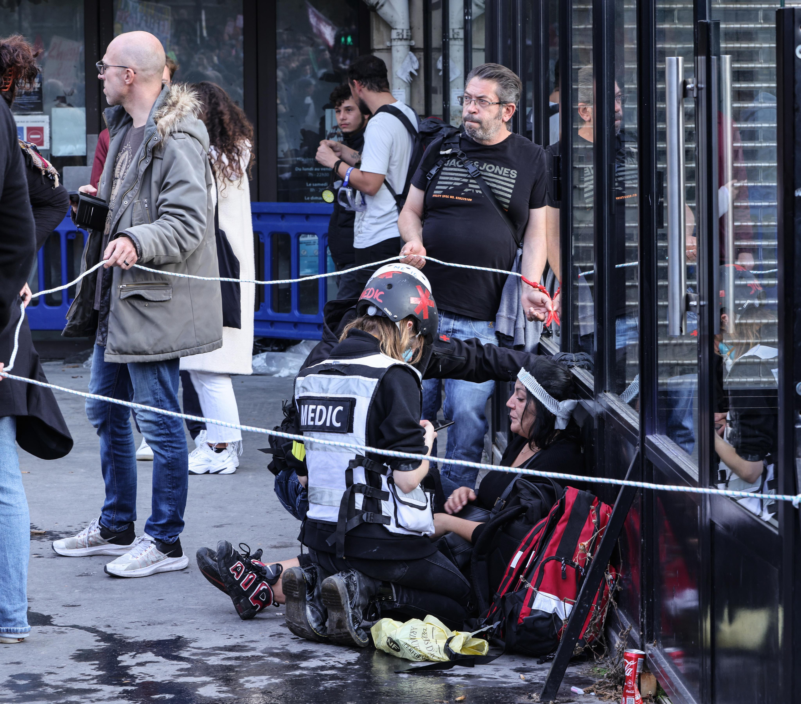 Manifestation 16 octobre 2022. Natalia Bogdanovska. Films et photographie corporate en France