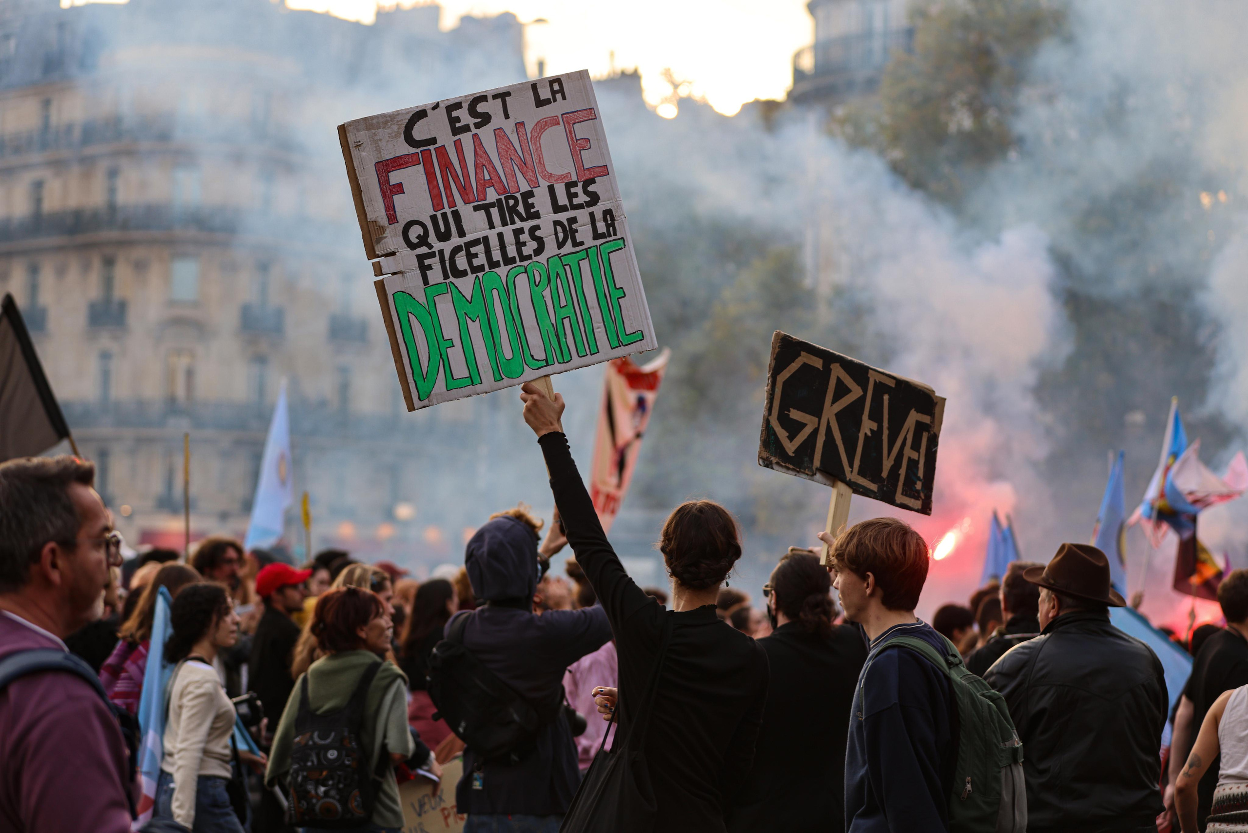 Manifestation 16 octobre 2022. Natalia Bogdanovska. Films et photographie corporate en France