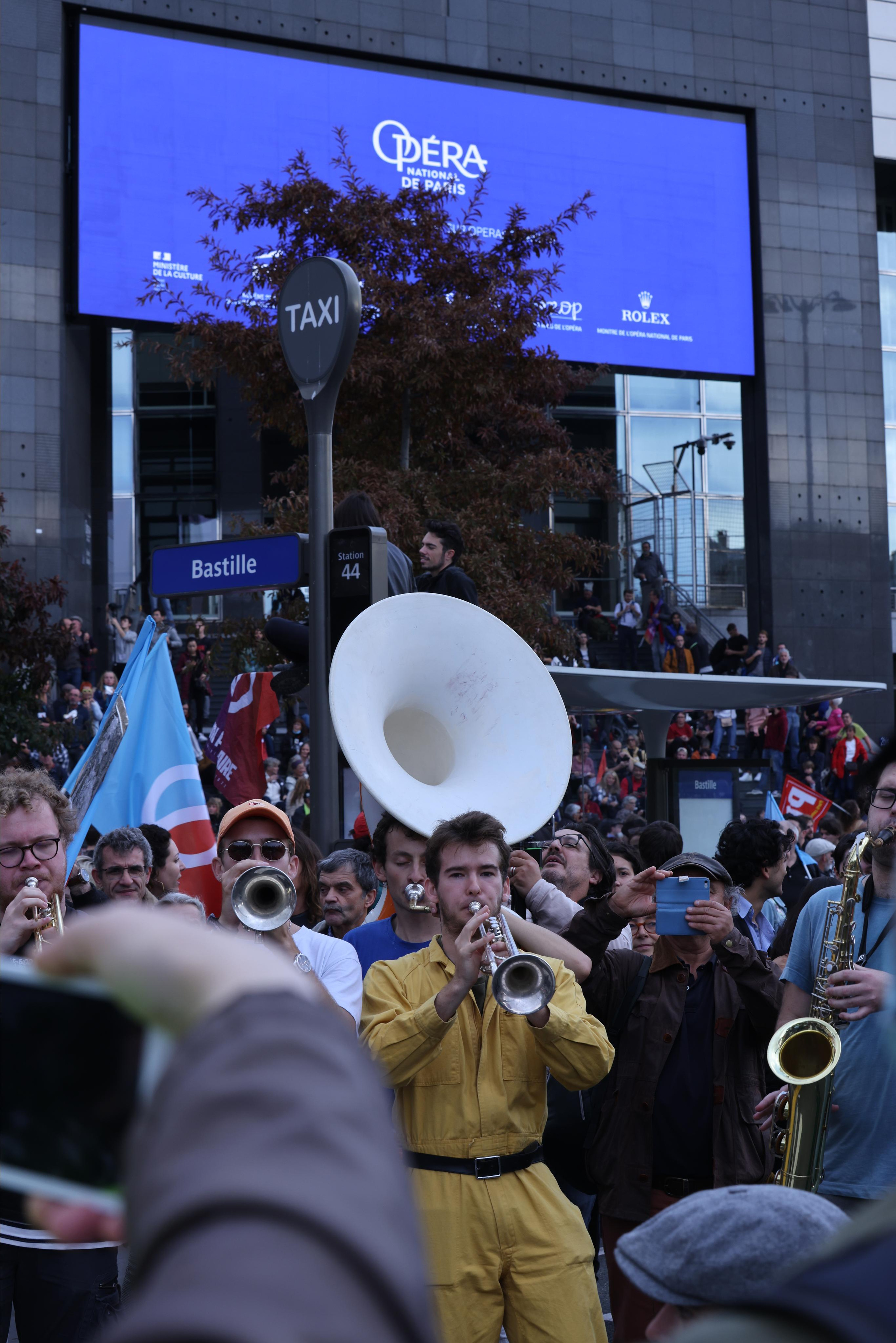 Manifestation 16 octobre 2022. Natalia Bogdanovska. Films et photographie corporate en France