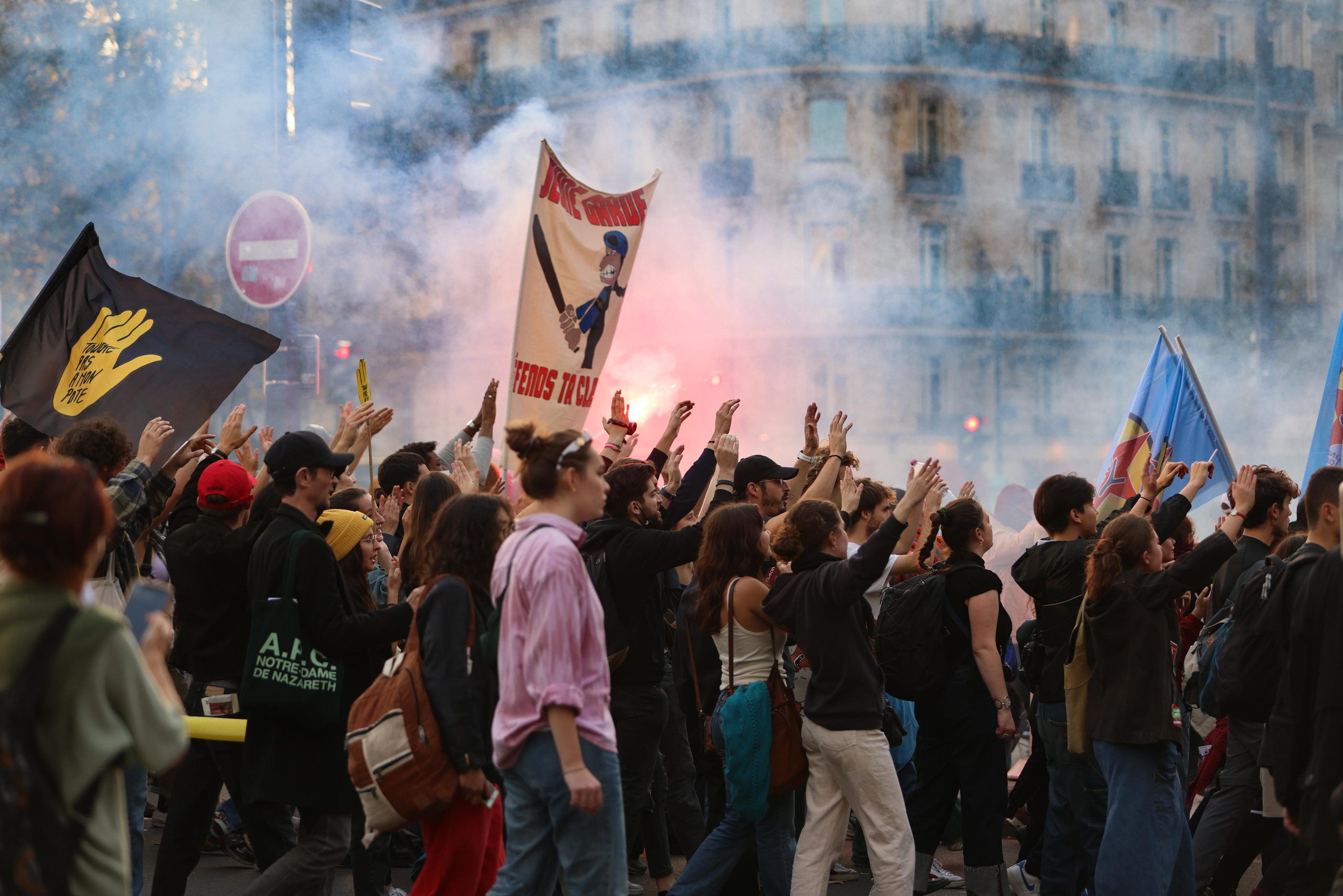 Manifestation 16 octobre 2022. Natalia Bogdanovska. Films et photographie corporate en France