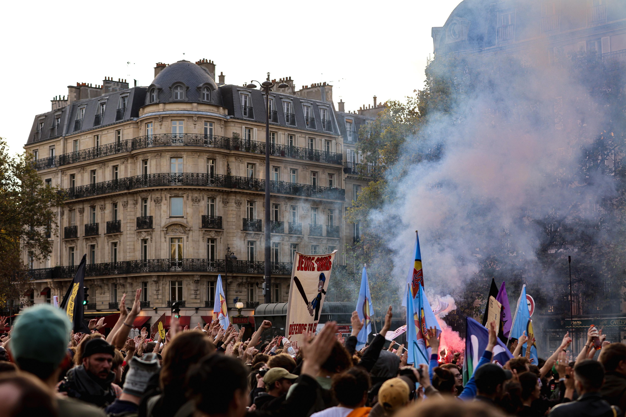 Manifestation 16 octobre 2022. Natalia Bogdanovska. Films et photographie corporate en France