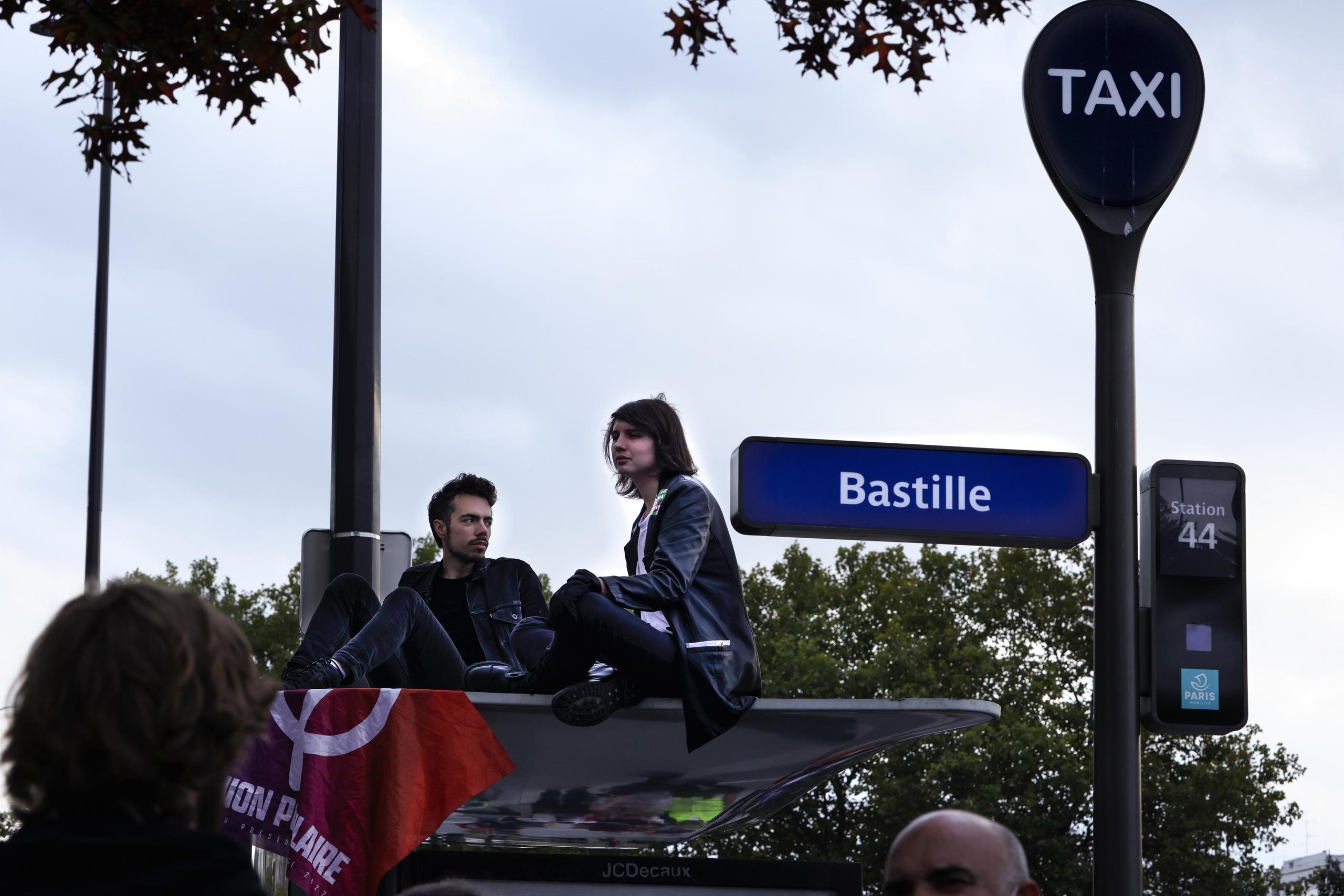 Manifestation 16 octobre 2022. Natalia Bogdanovska. Films et photographie corporate en France