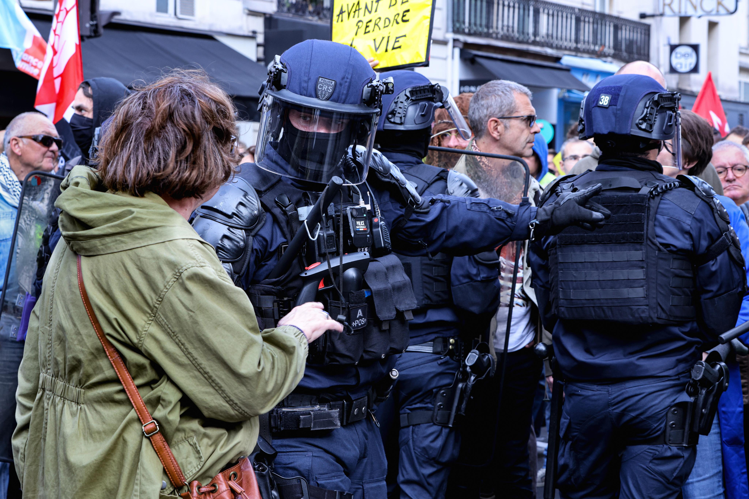 Manifestation 16 octobre 2022. Natalia Bogdanovska. Films et photographie corporate en France