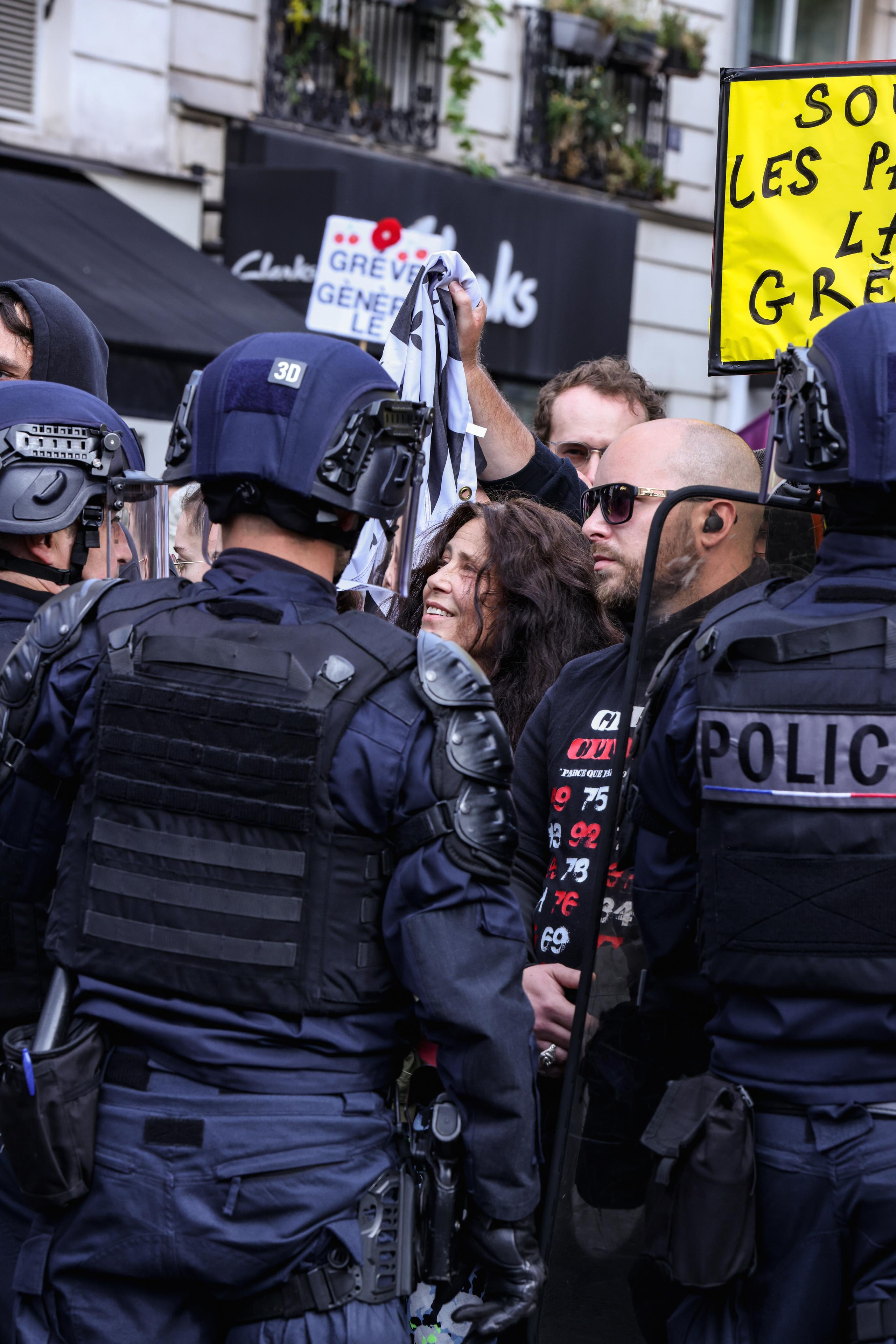 Manifestation 16 octobre 2022. Natalia Bogdanovska. Films et photographie corporate en France