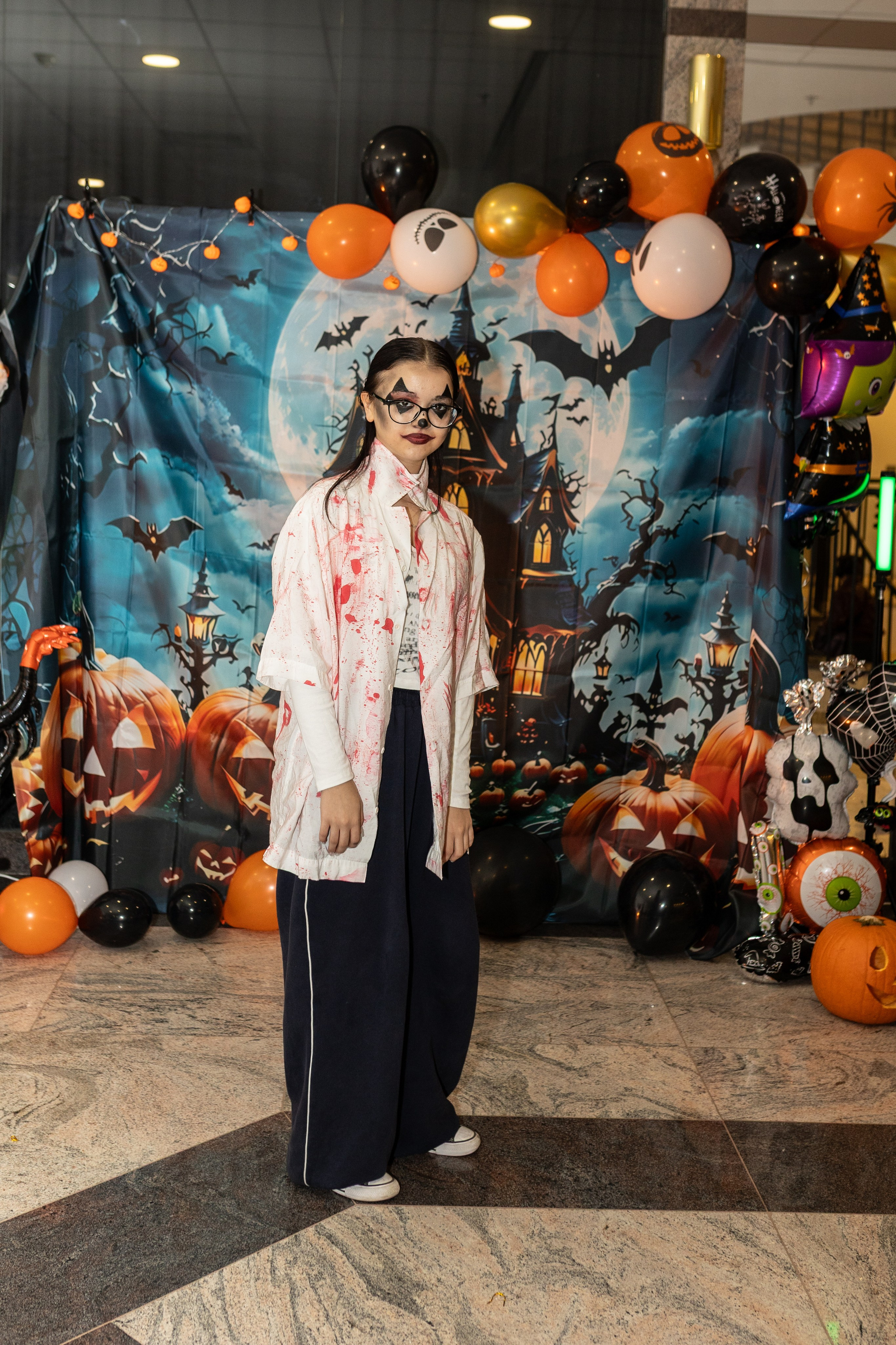 Leo dance studio Helloween 2025. Семейный и детский фотограф в Варшаве Мила Бобровская