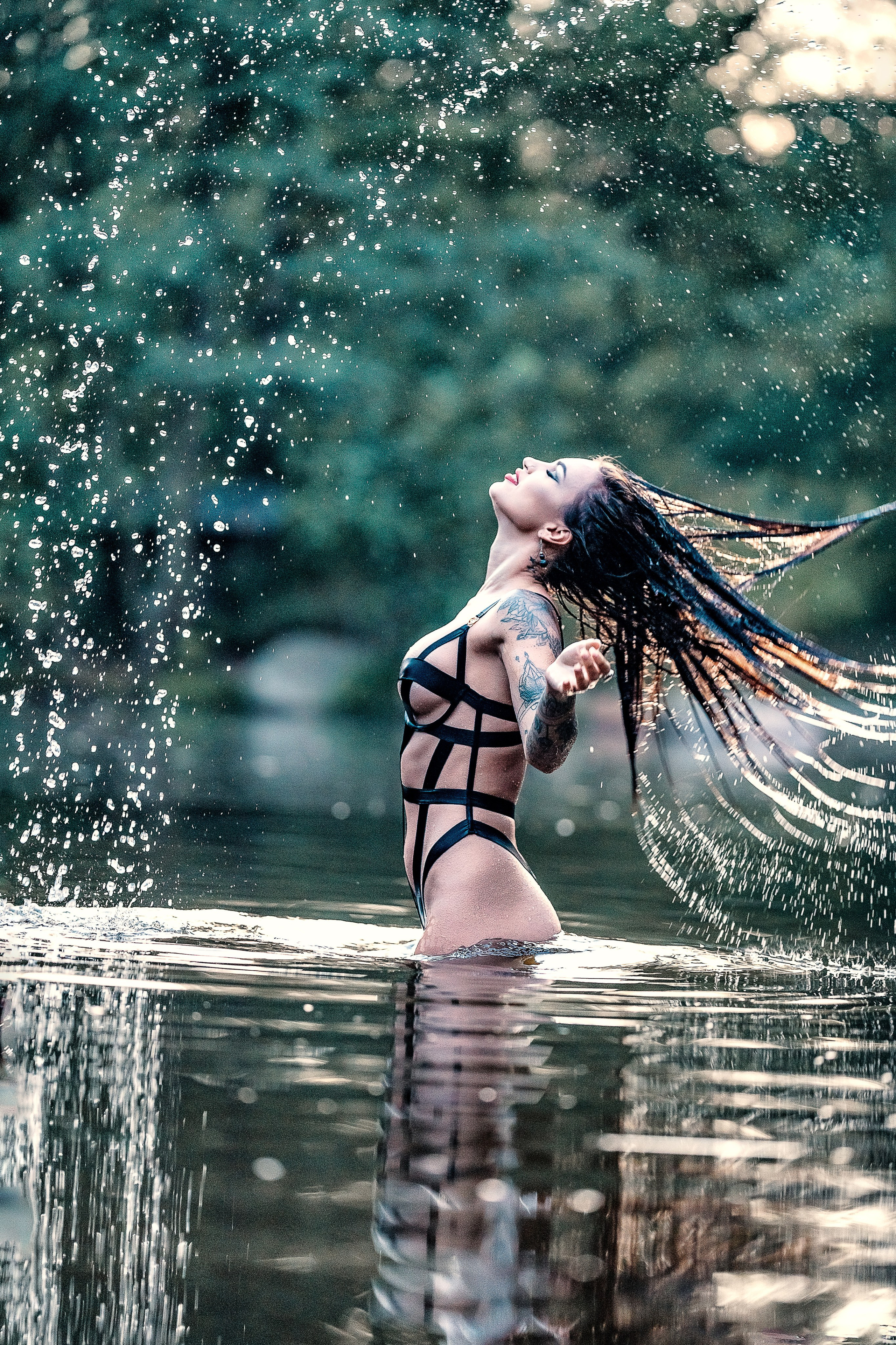 Witch at the lake. Family, Lifestyle and Portrait photograher in Trier, Germany