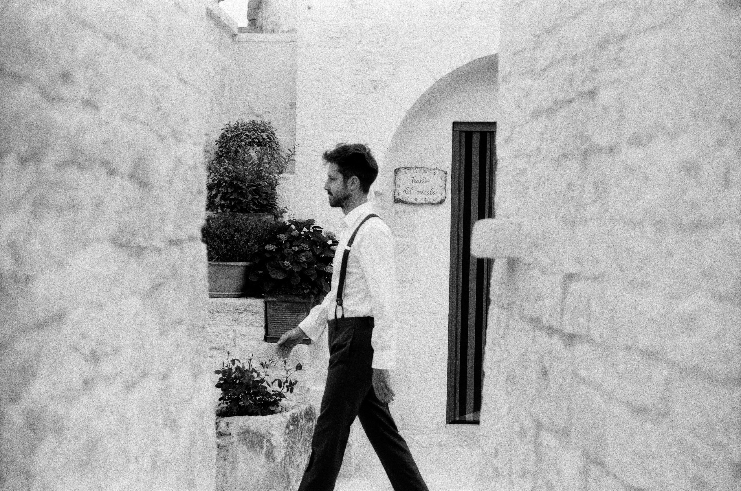 Stephanie & Christian film photos. Wedding photographer Italy