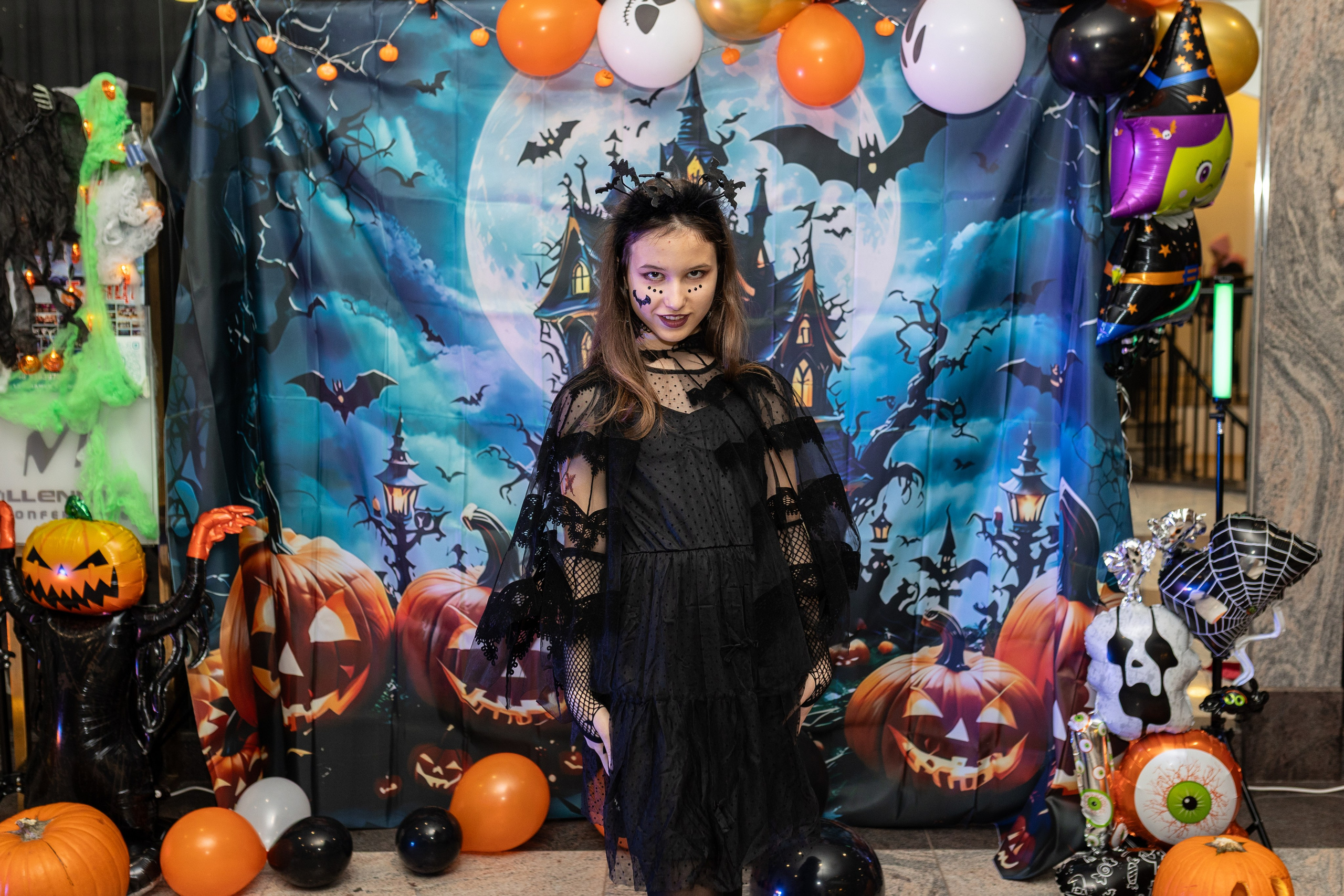 Leo dance studio Helloween 2025. Семейный и детский фотограф в Варшаве Мила Бобровская