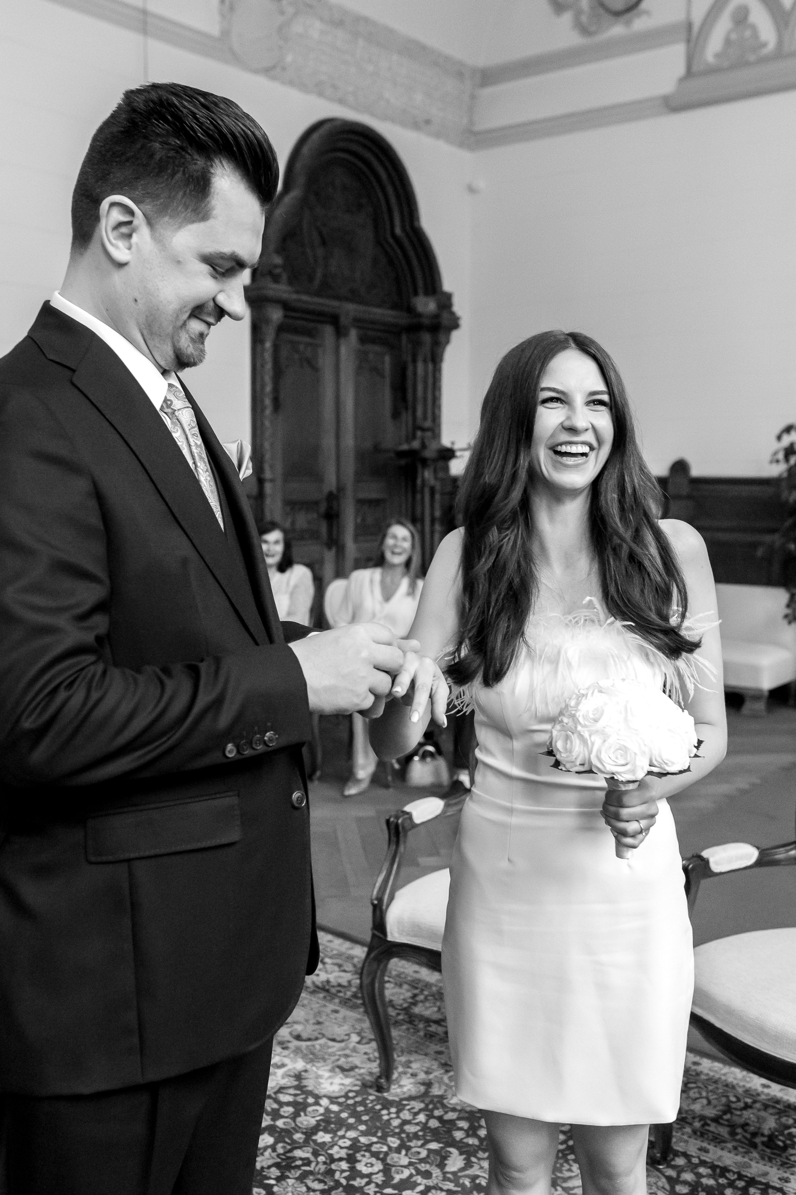 Jana & Max | Standesamtliche Hochzeit im Schmargendorf. Hochzeitsfotografie in Berlin Nataliia Schütze