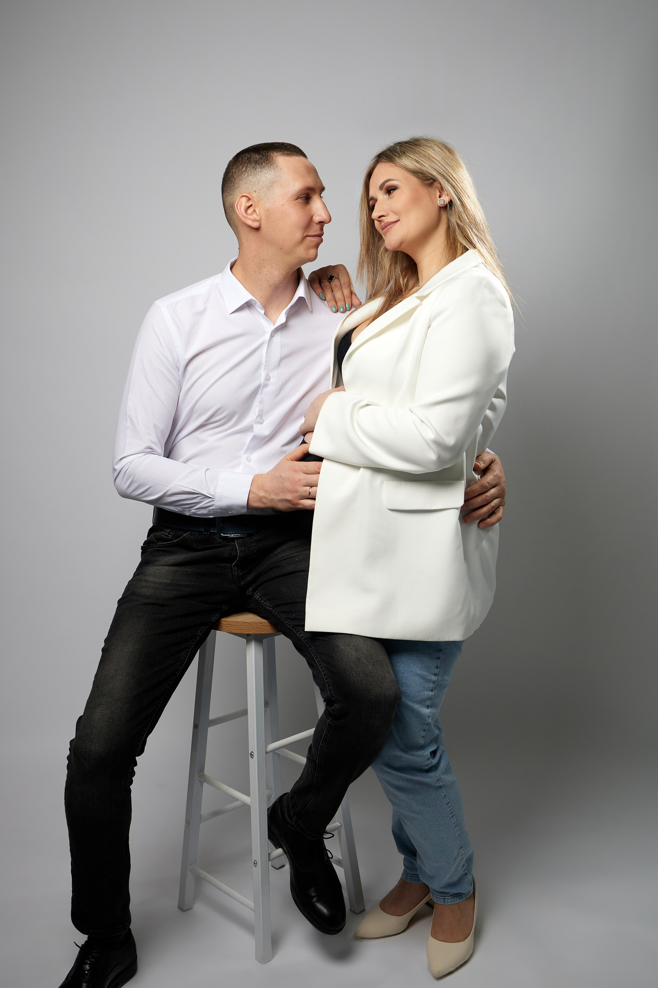 Ирина. Дмитрий и Каролина Тофан