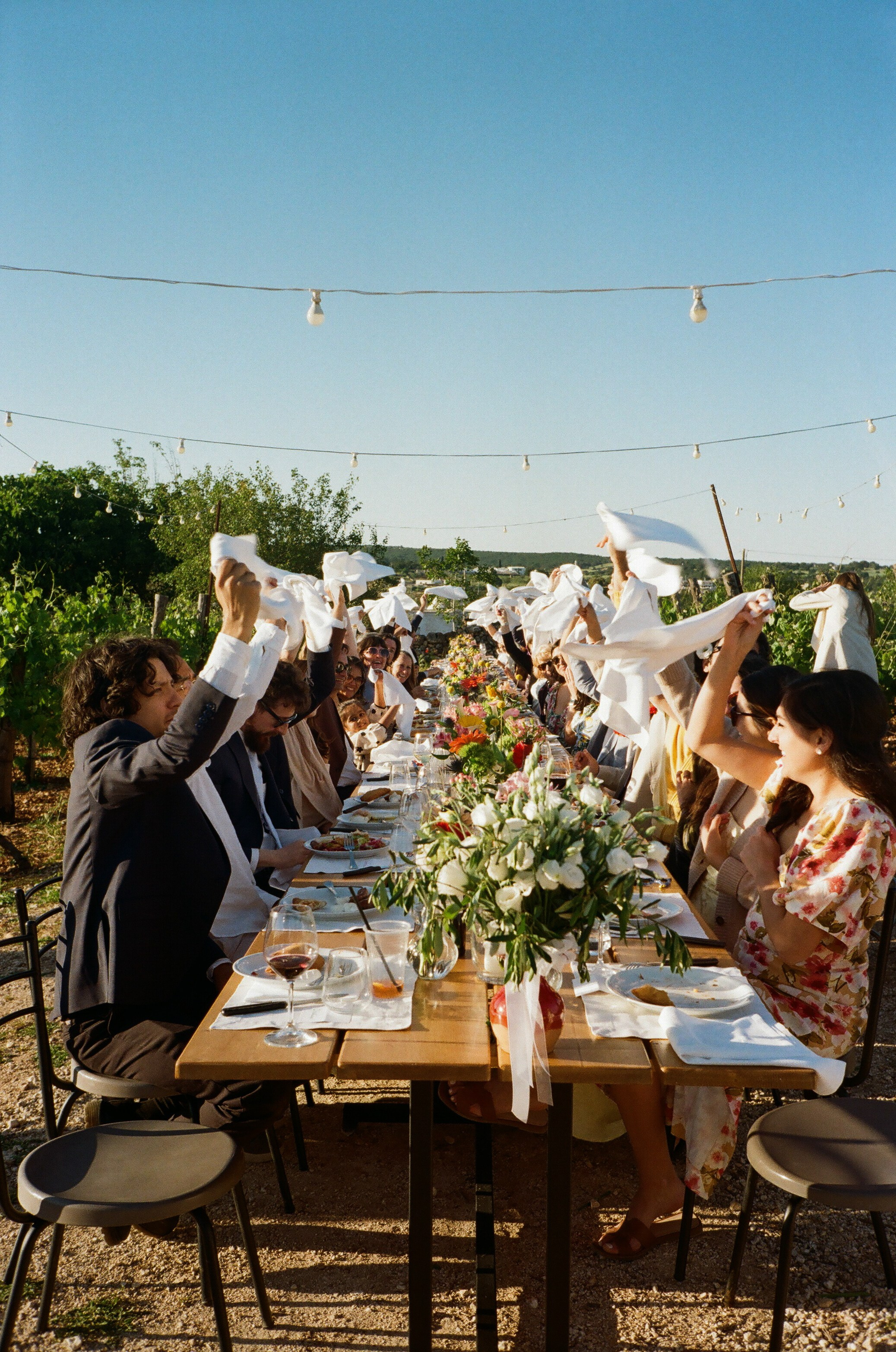 Stephanie & Christian film photos. Wedding photographer Italy