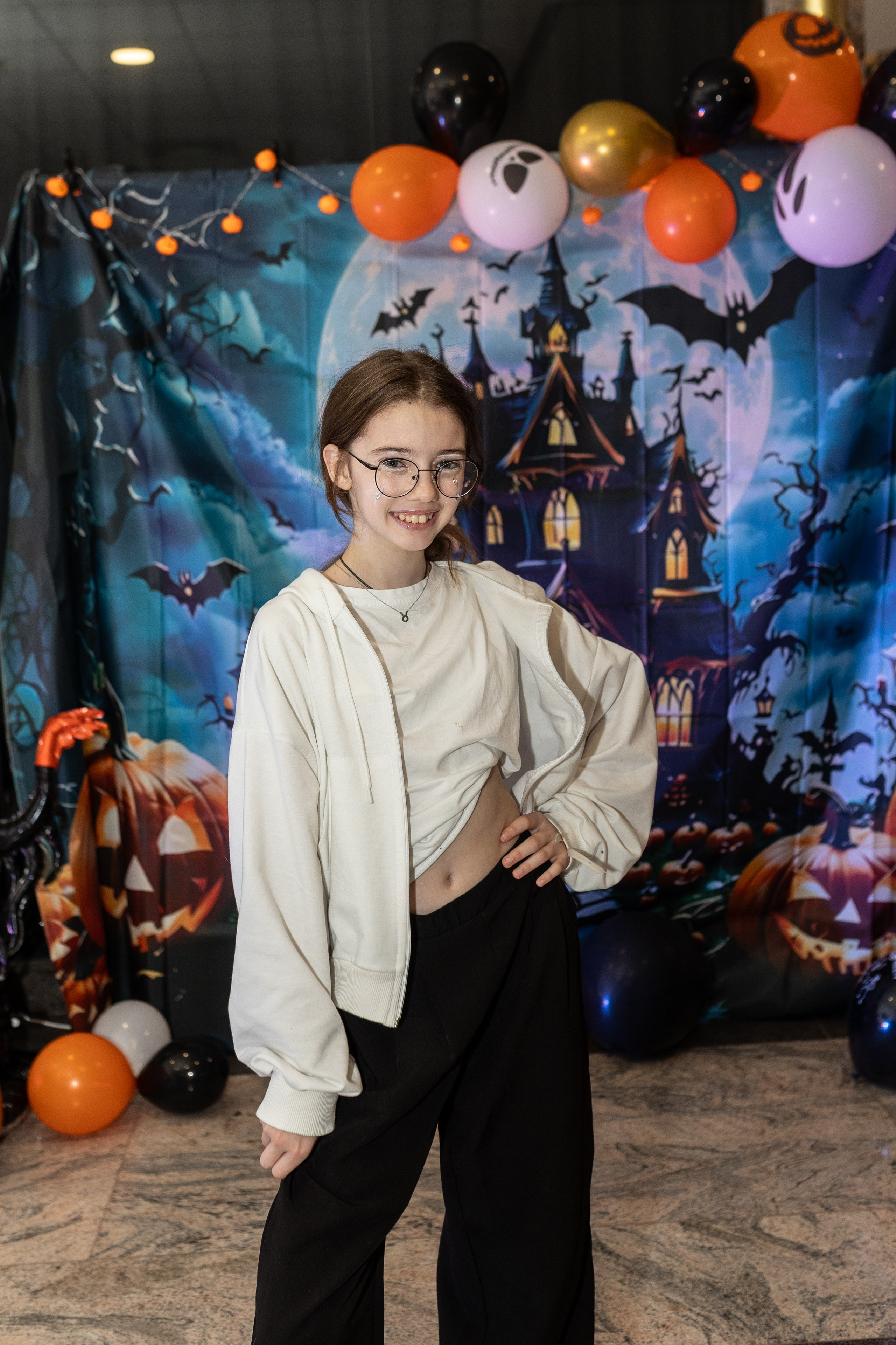 Leo dance studio Helloween 2025. Семейный и детский фотограф в Варшаве Мила Бобровская