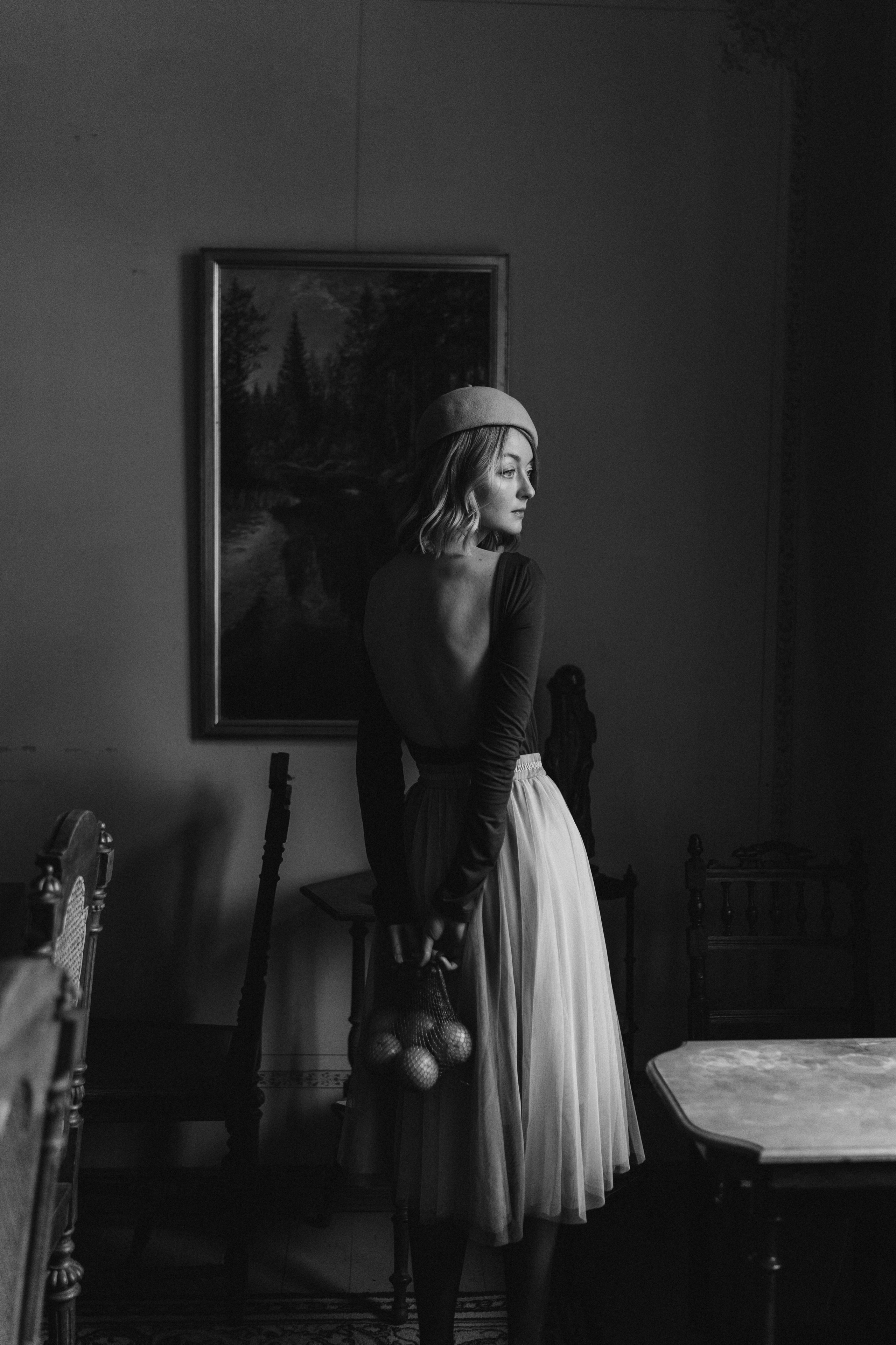 Woman phoshoot. Wedding and portrait photographer in Helsinki Vickan O