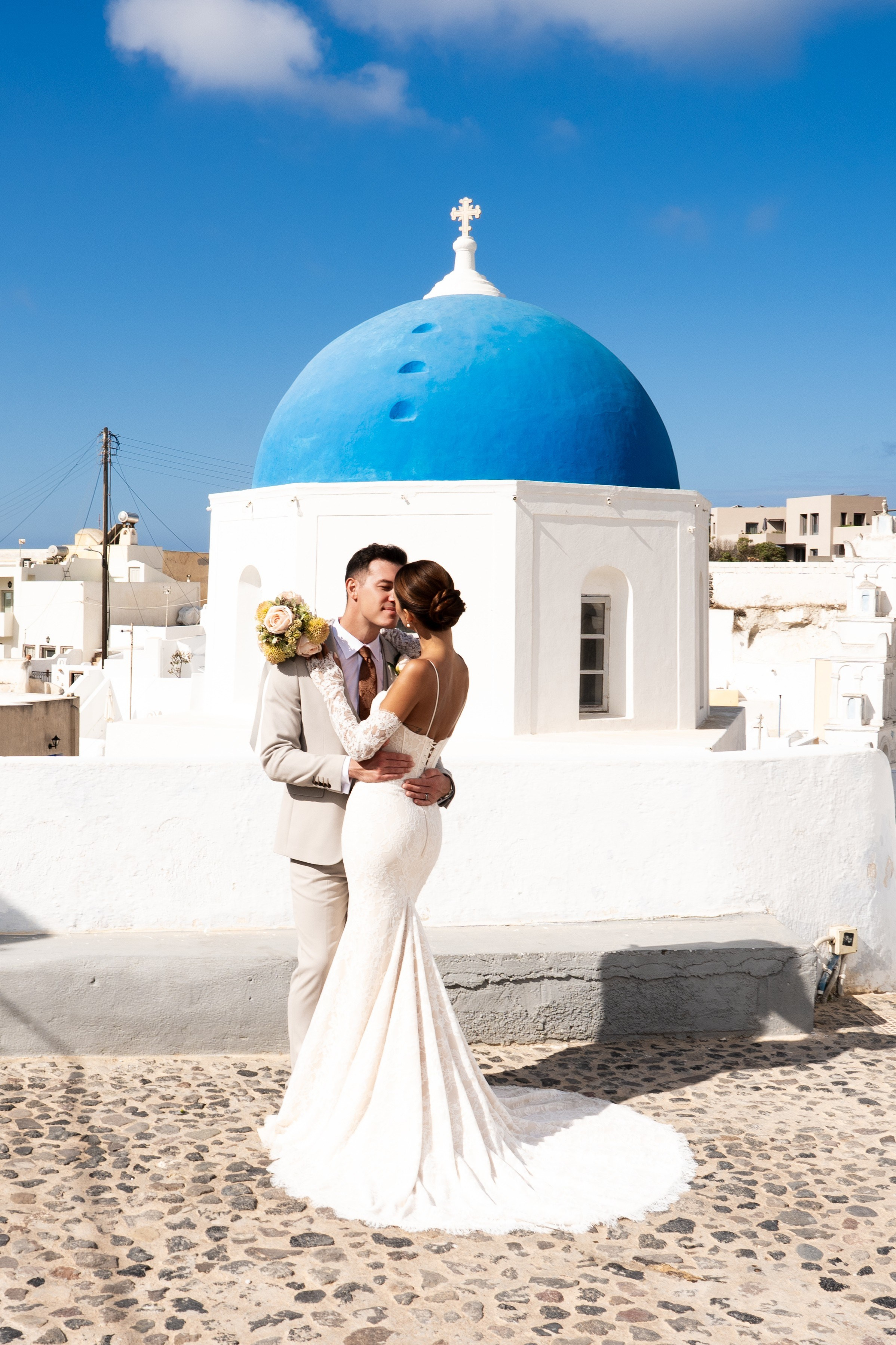 A&N: Santorini. SL Wedding Photo: ponadczasowa 💍 fotografia ślubna | Wrocław & Europa