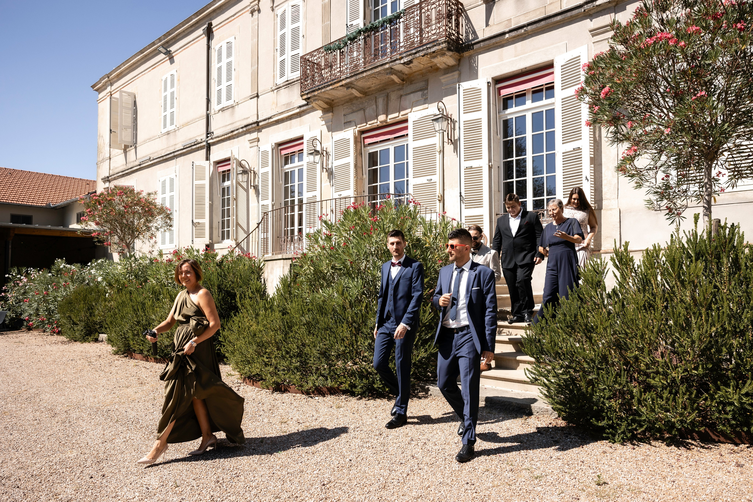 Wedding in Domaine De Montcausson. Eugenie Smirnova — wedding, corporate and lifestyle photographer in Toulouse and Southwest France