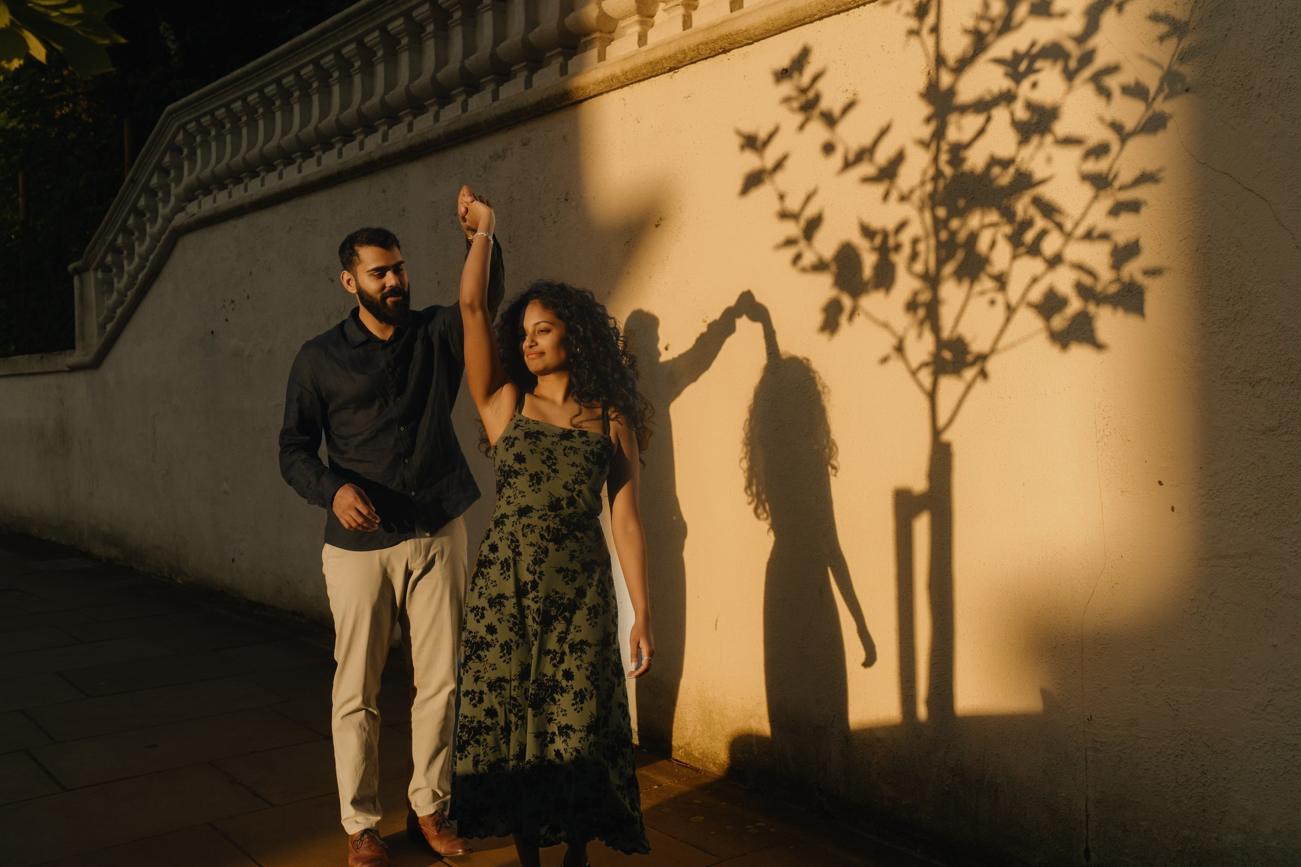 Engagement session in Holland Park. London portrait and family photographer
