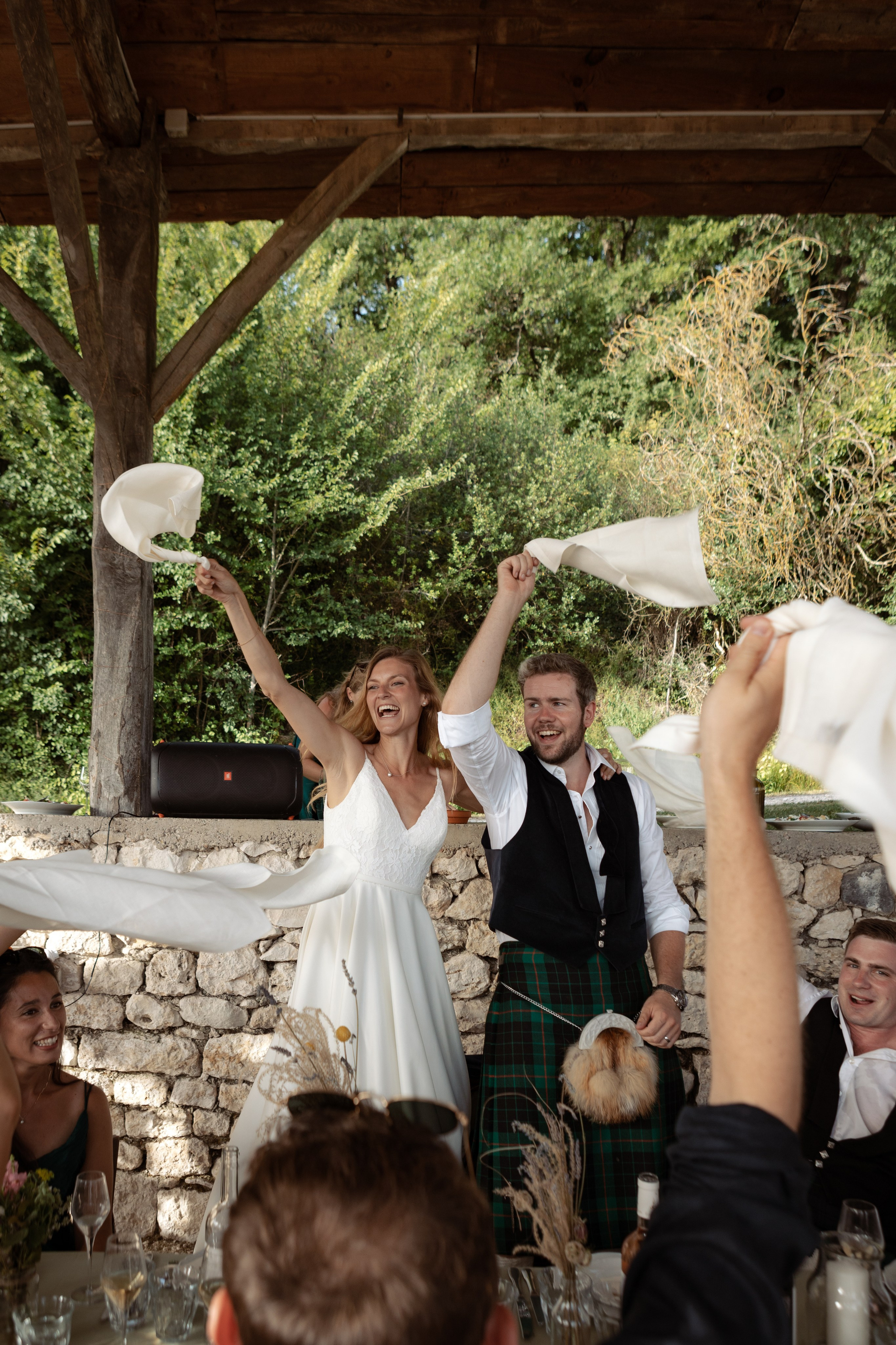 Mariage anglo-écossais à Souquet Hall, Aquitaine, France. Eugénie Smirnova — Photographe à Toulouse et dans le Sud-Ouest