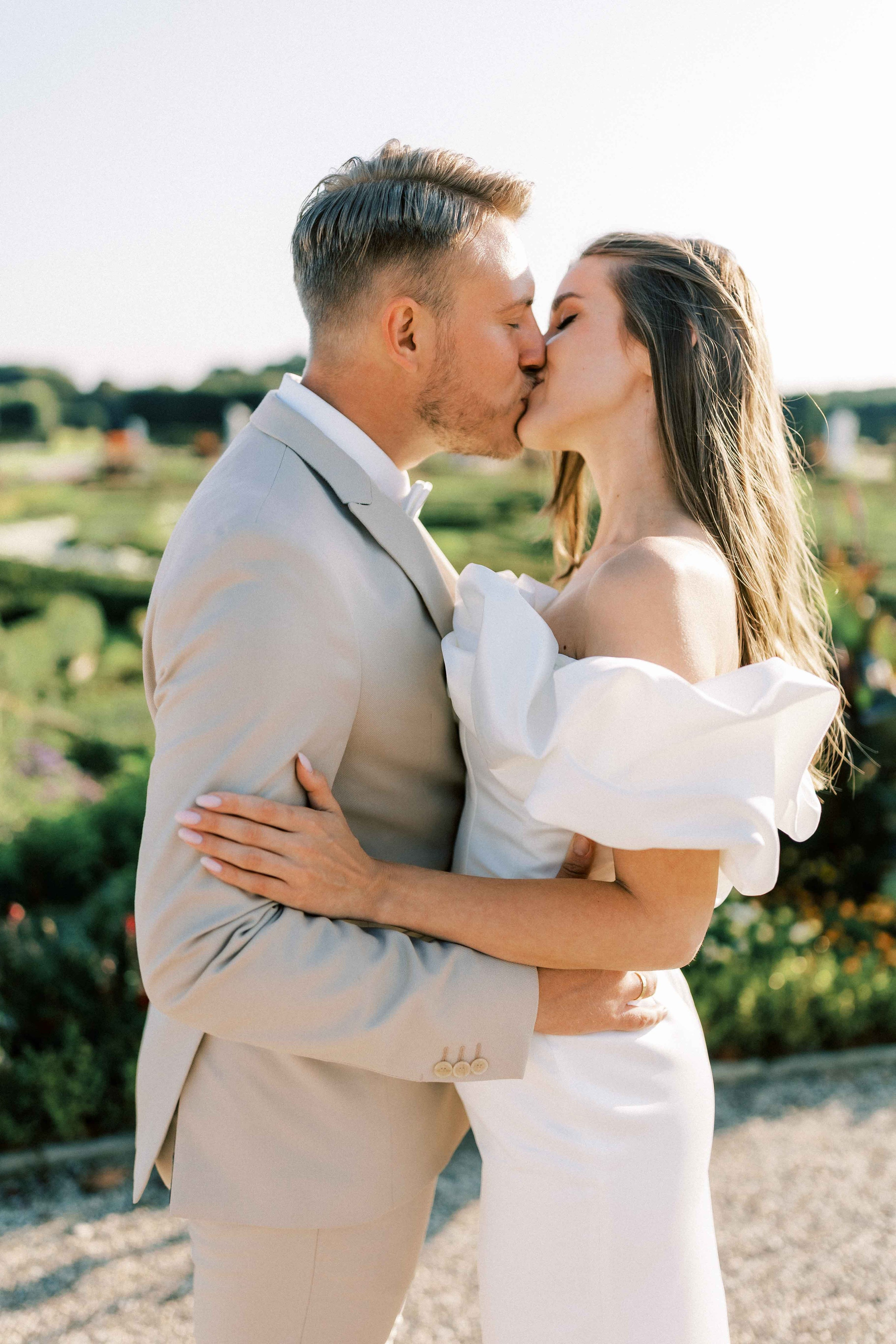 After Wedding Shoot at Sunset