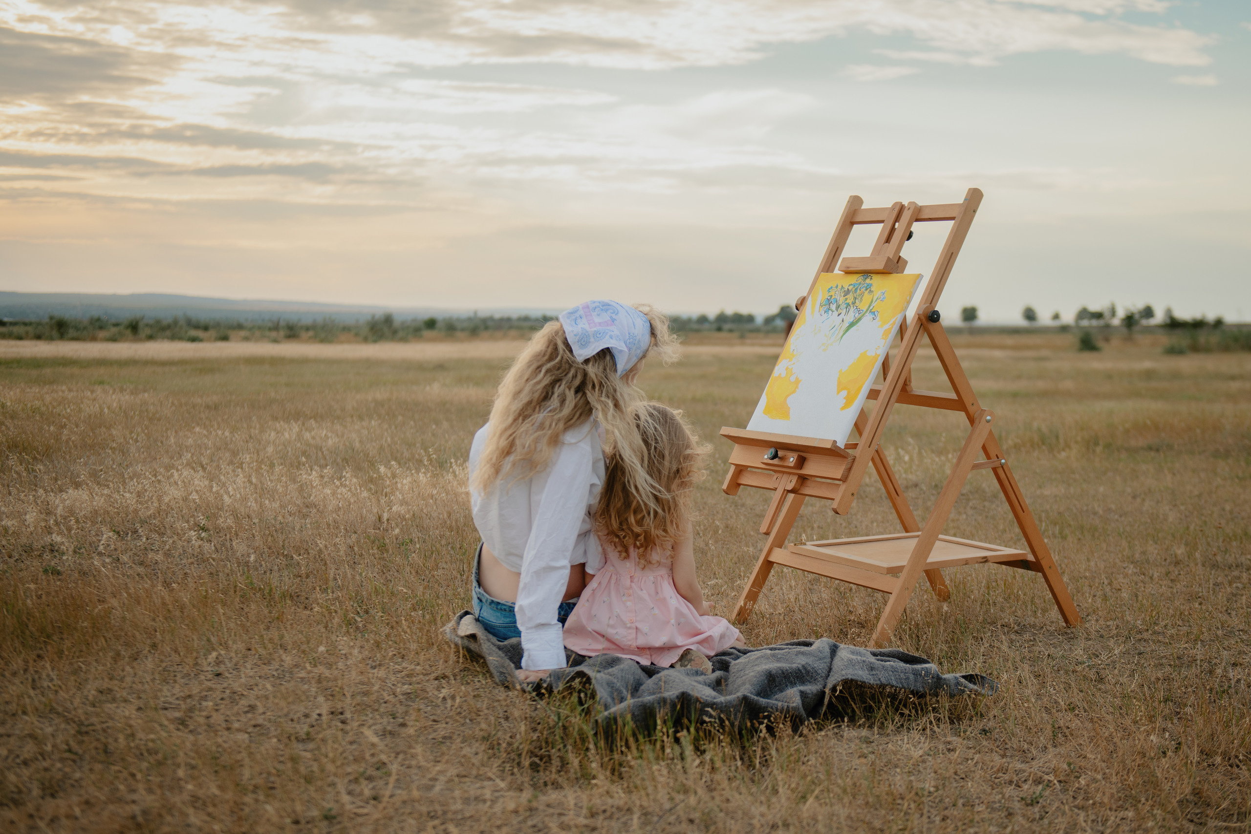 Family and maternity photography in Prague. Professional photographer in Prague Anastasia Haritonova