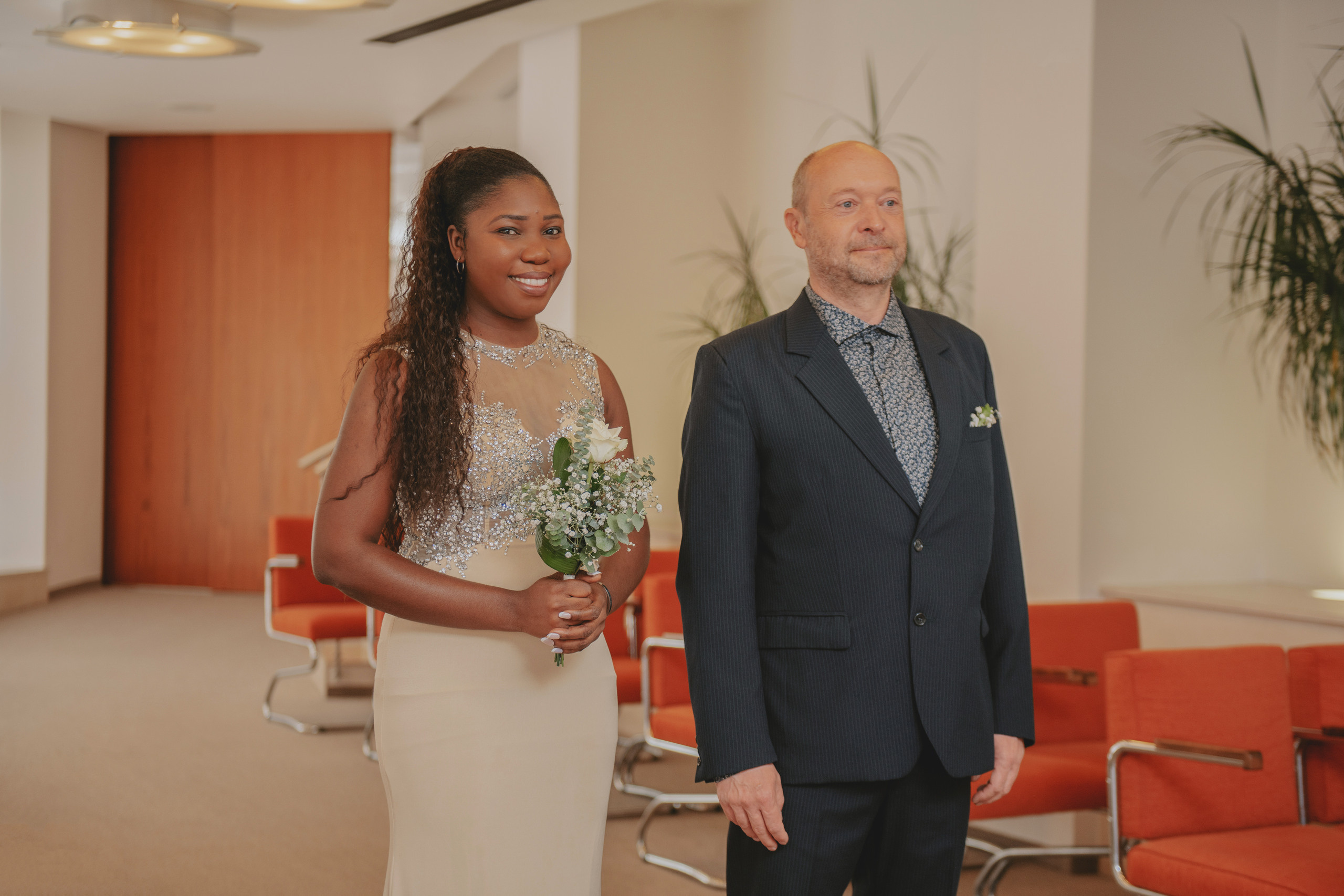 Wedding photography in Břevnov Monastery in Prague. Professional photographer in Prague Anastasia Haritonova