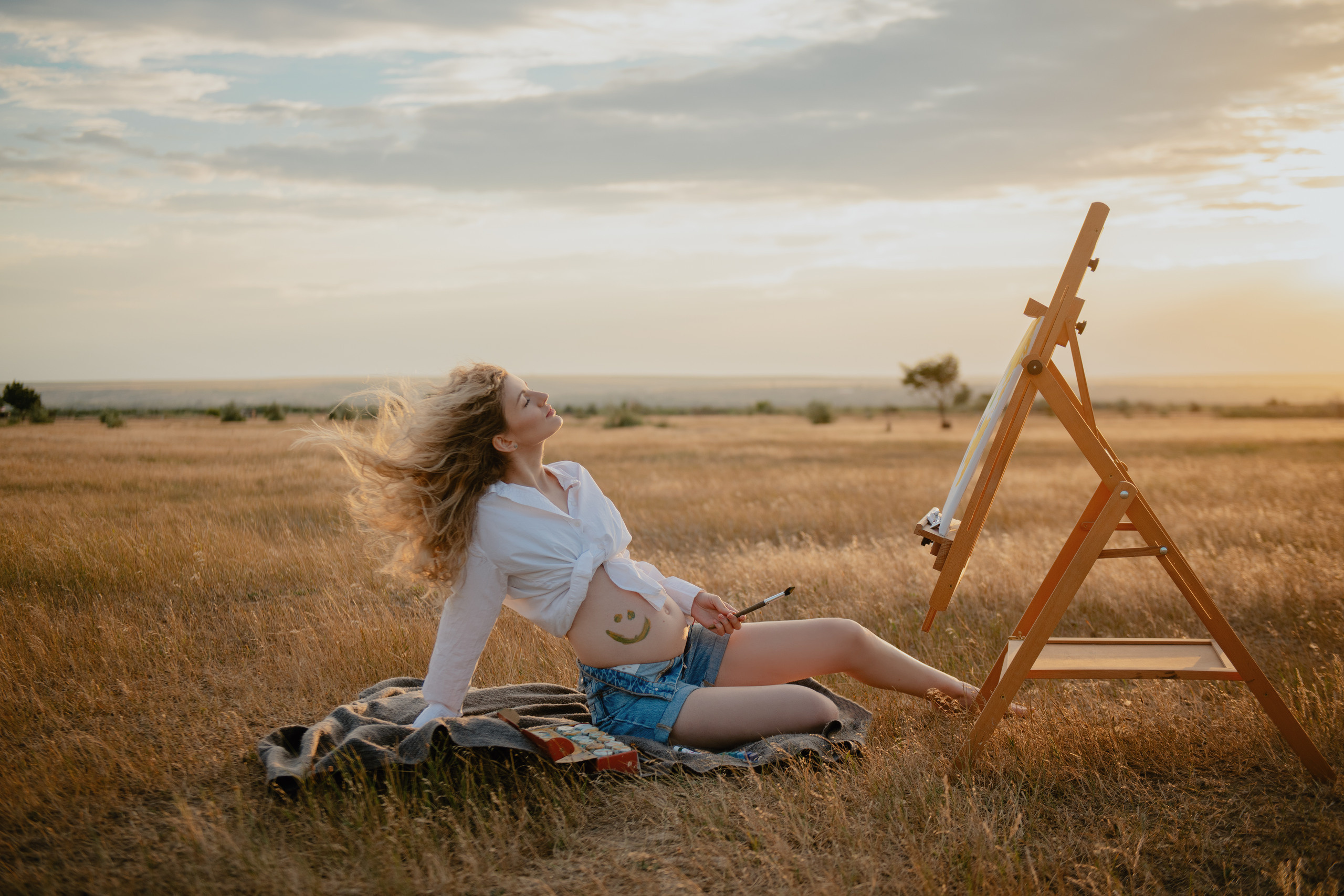 Family and maternity photography in Prague. Professional photographer in Prague Anastasia Haritonova