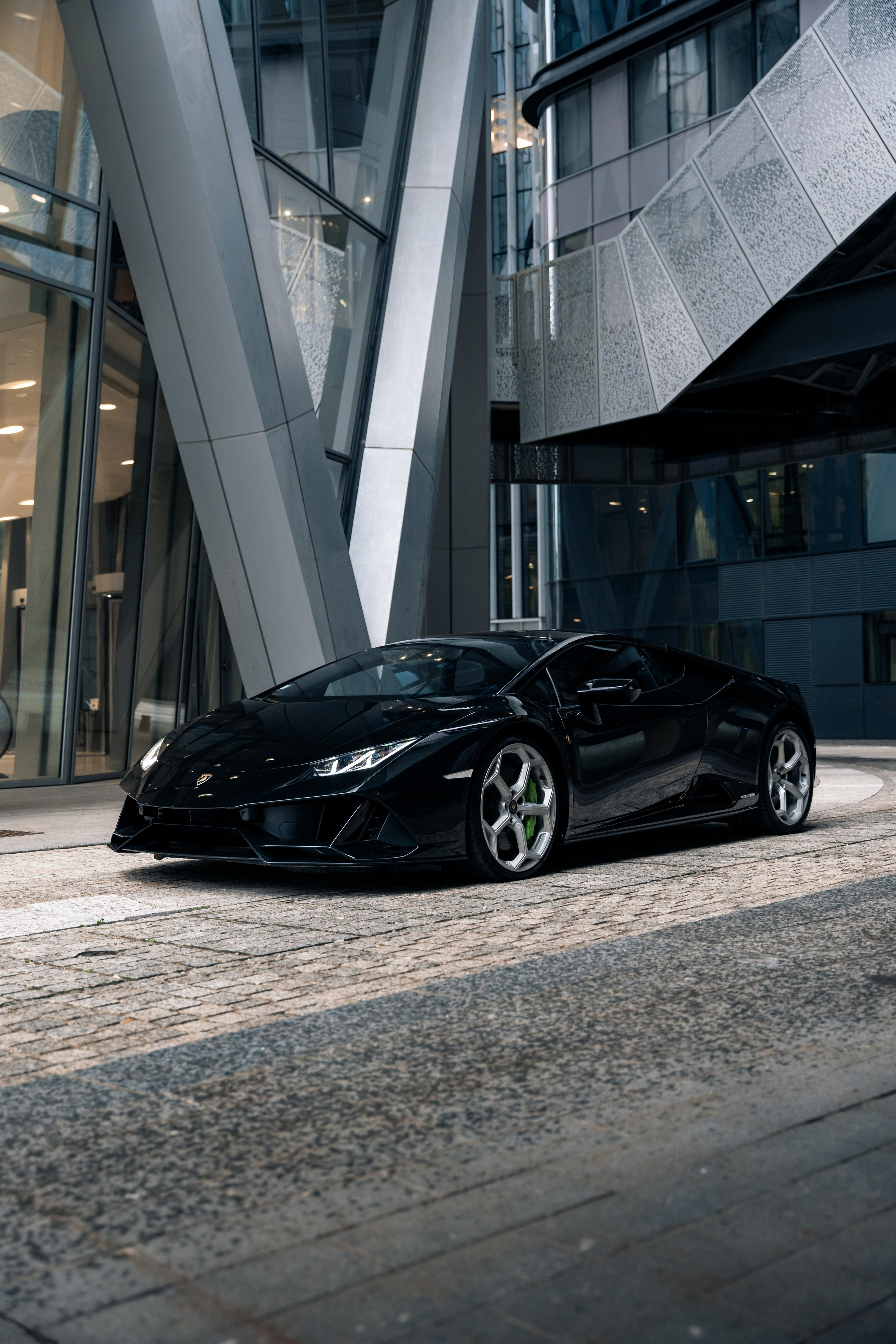 Lamborghini Huracan Evo. Photographe de voitures à Paris — Vitalii Motruk