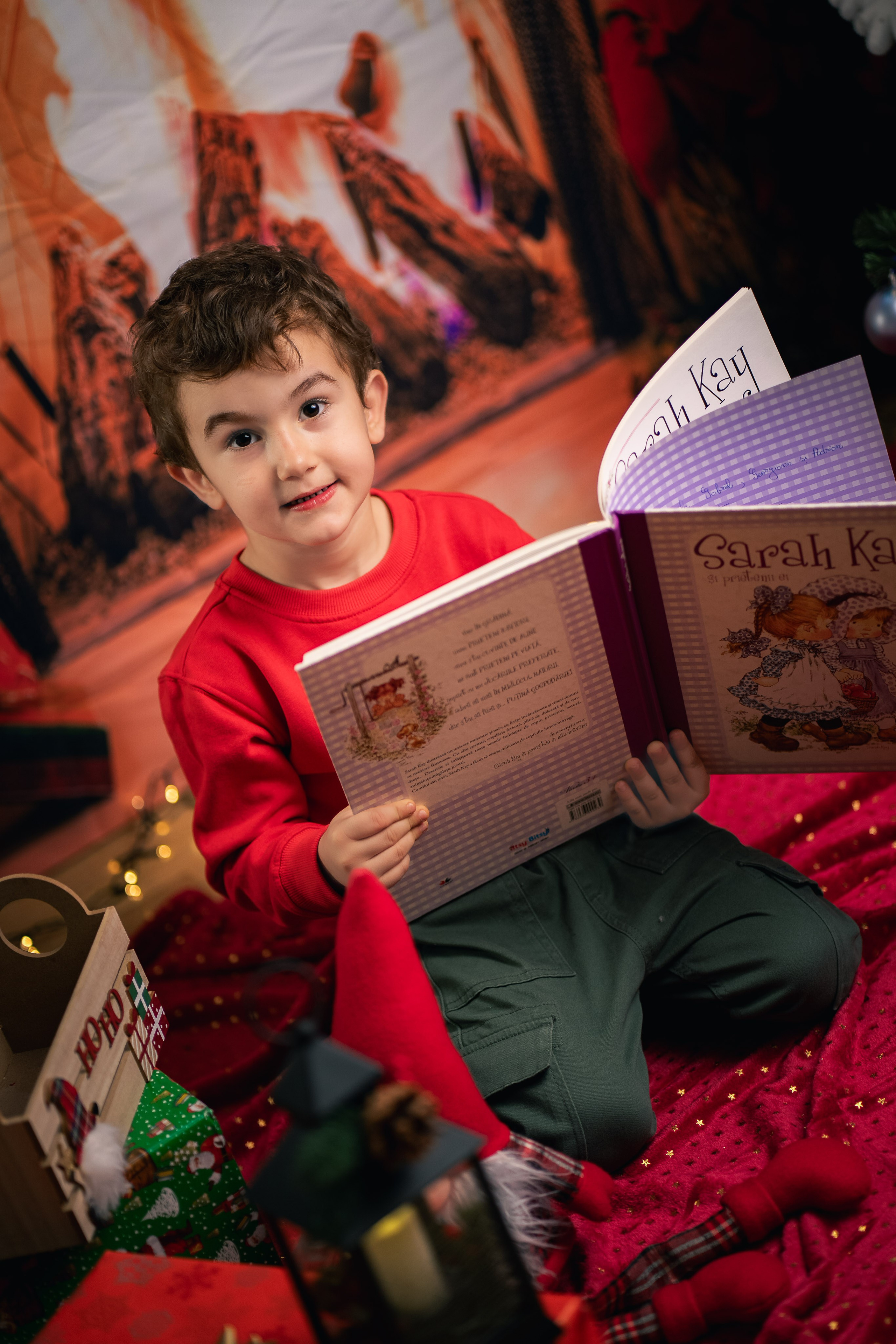 Sedinta foto Craciun — Gradinita Miniterra. Liviu Andrei - Fotograf