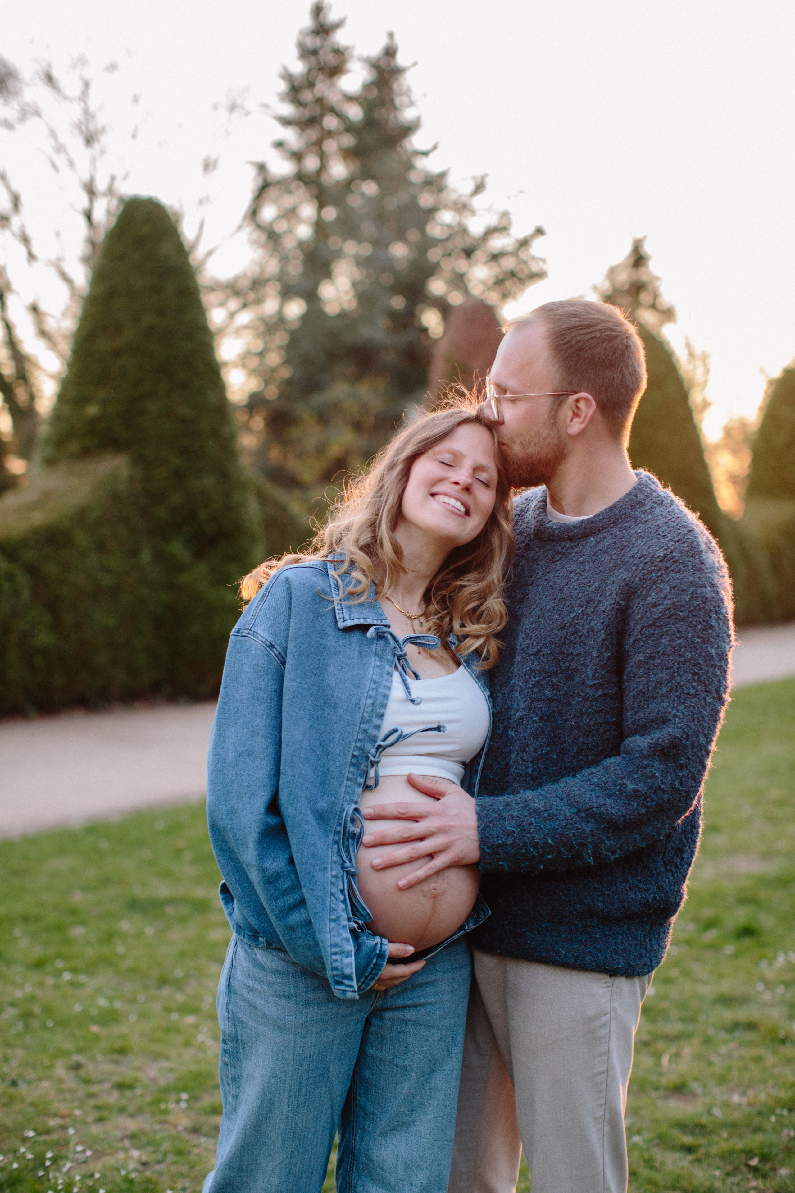 Babybauch. Hochzeitsfotograf Hamburg
