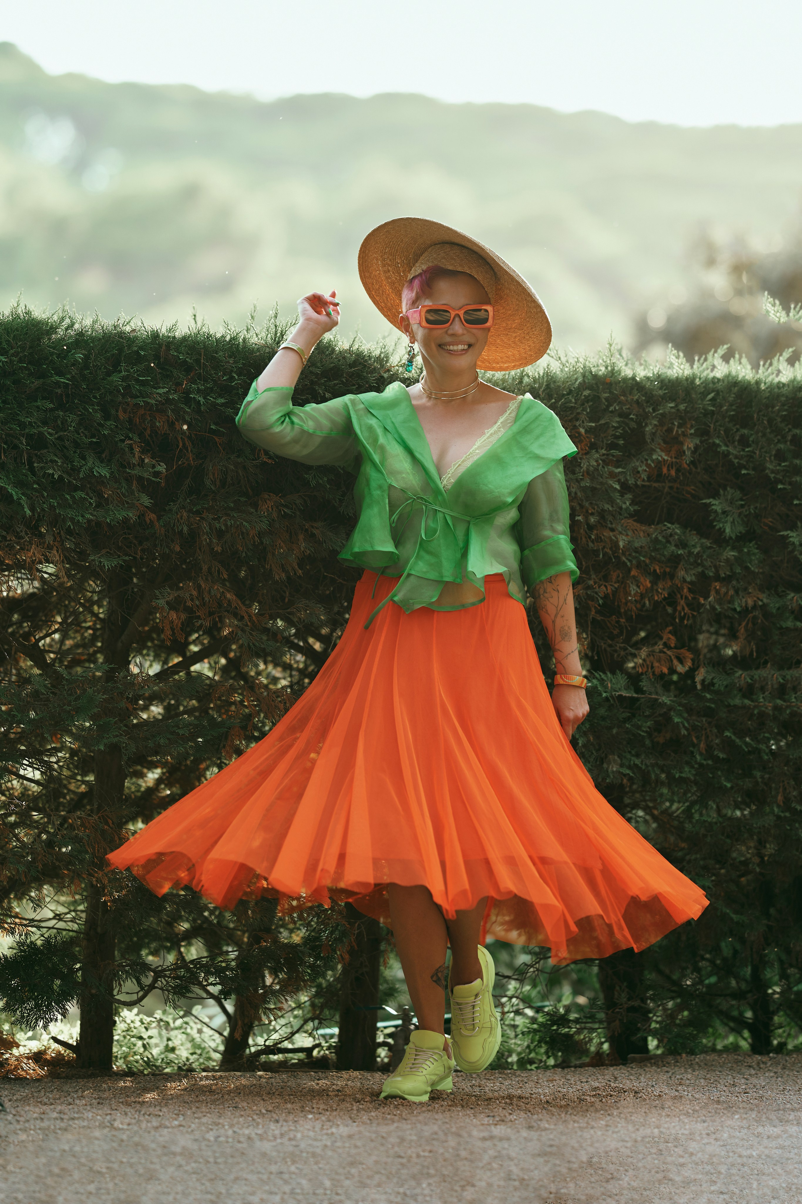 Яркая Дина. Фотограф в Барселоне Жанна Захарченко