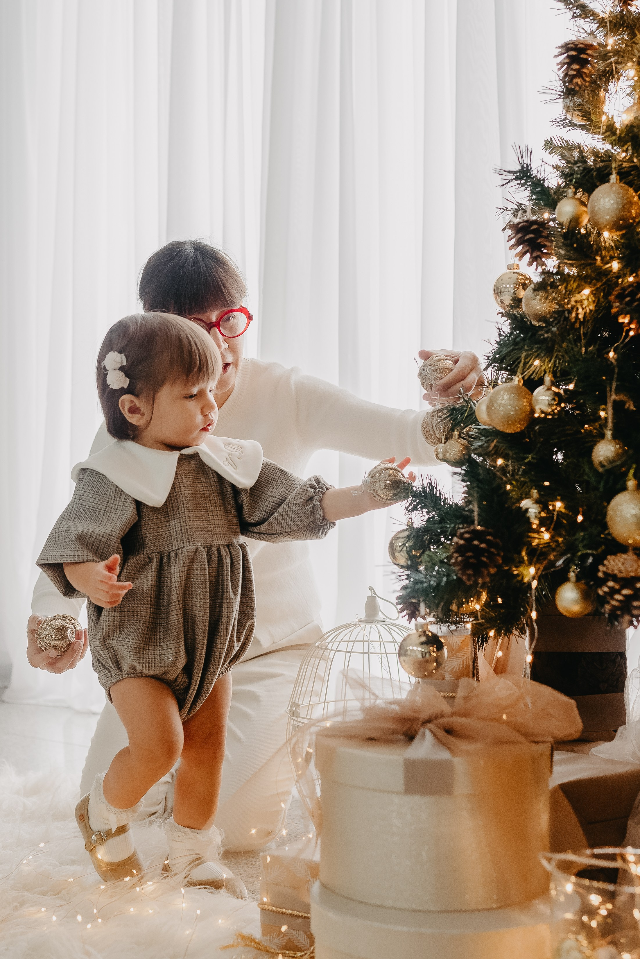 CHRISTMAS PORTRAIT EXPERIENCE. Natalia Maryach Photographer