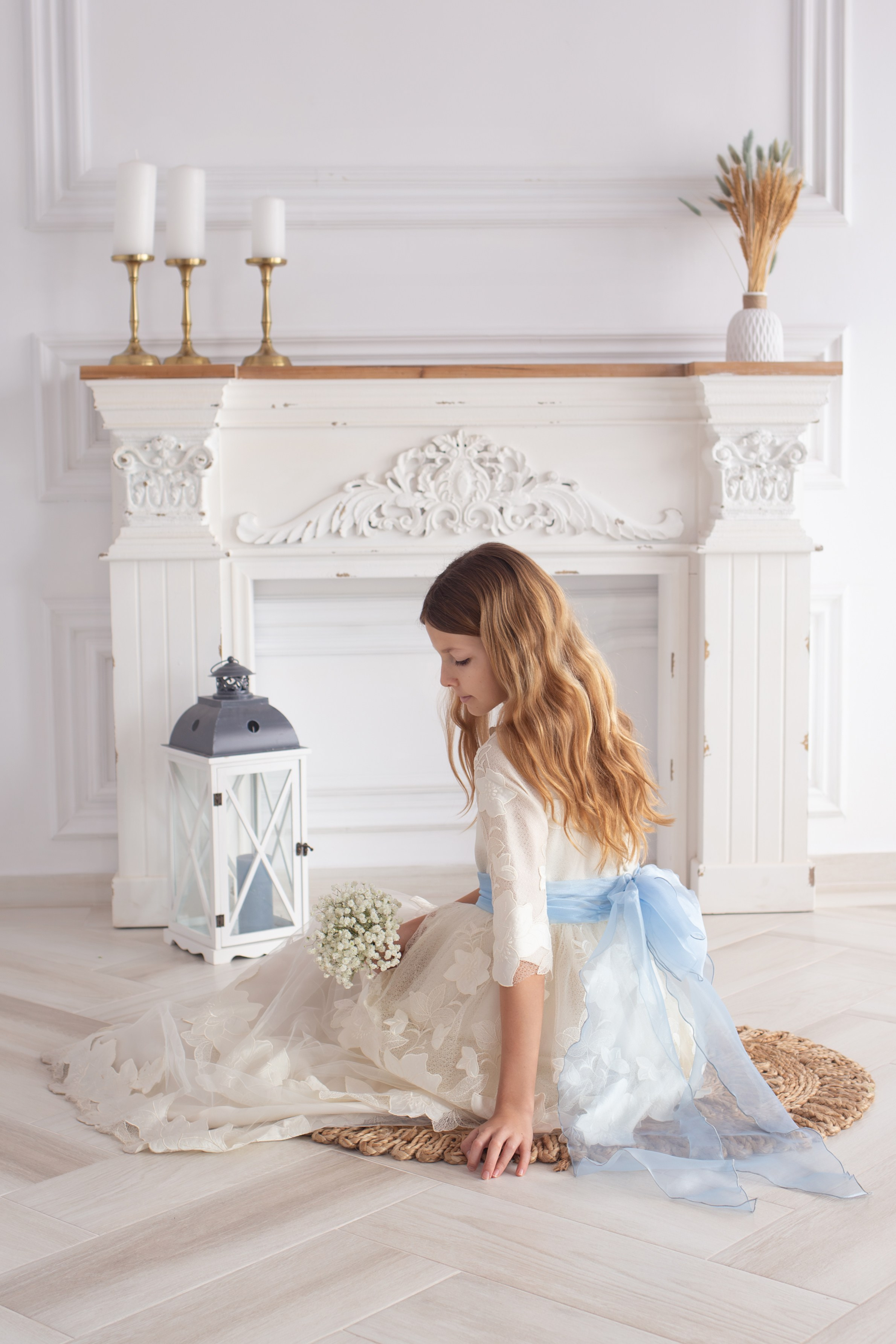 Comunión en el estudio. Fotógrafa profesional en España