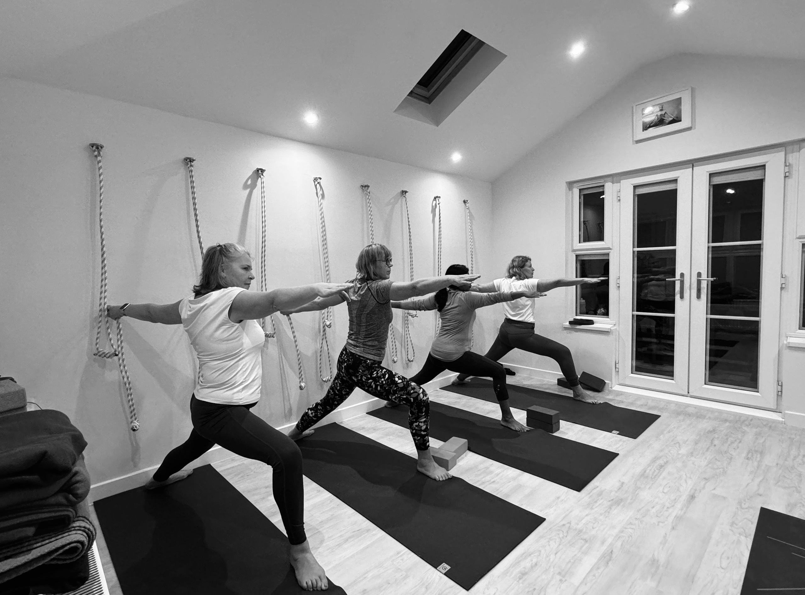 Group yoga lessons in Solihull