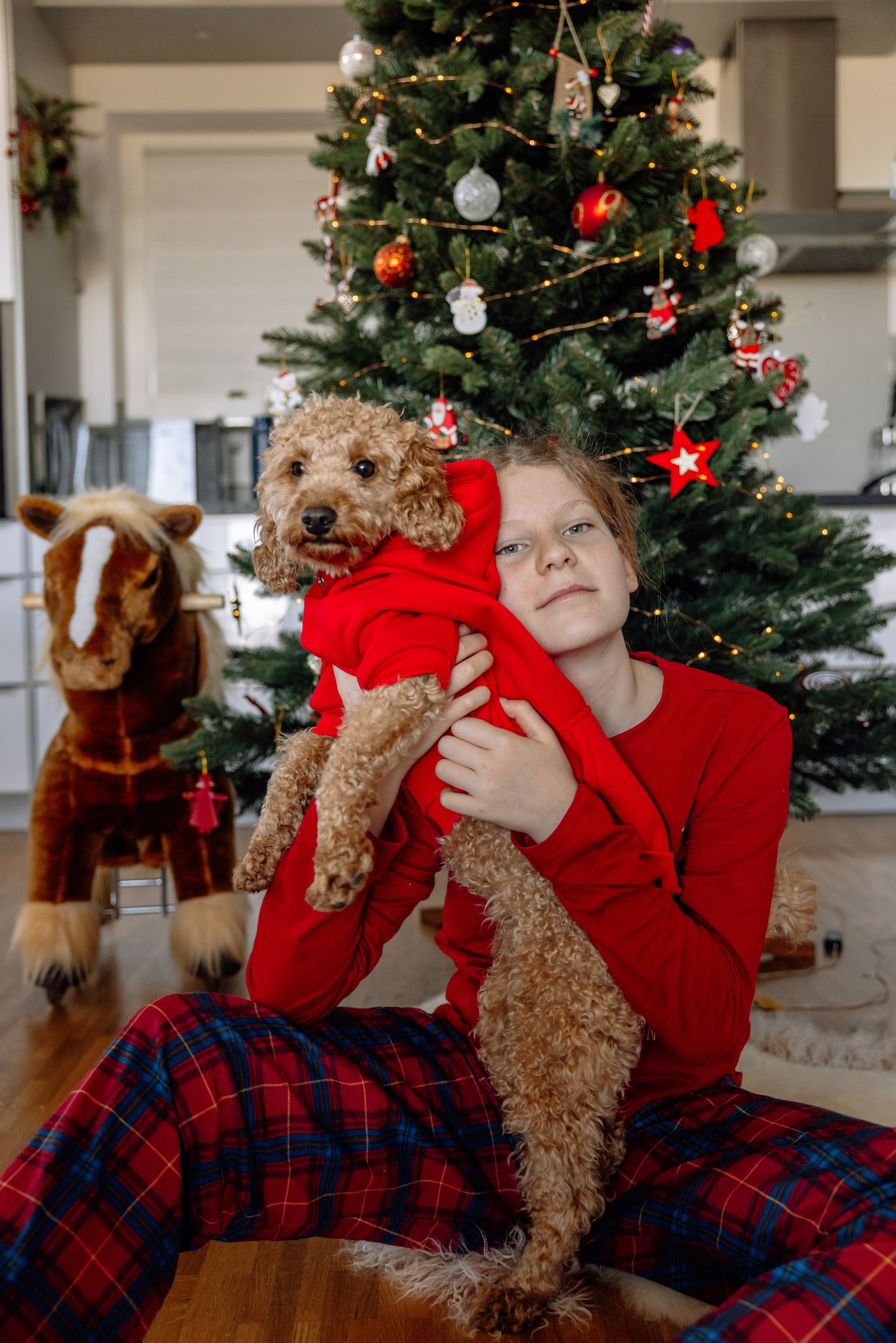 Weihnachten Zuhause mit Kindern. Hochzeitsfotograf München Taufe Familienfotograf Tanja Mauke