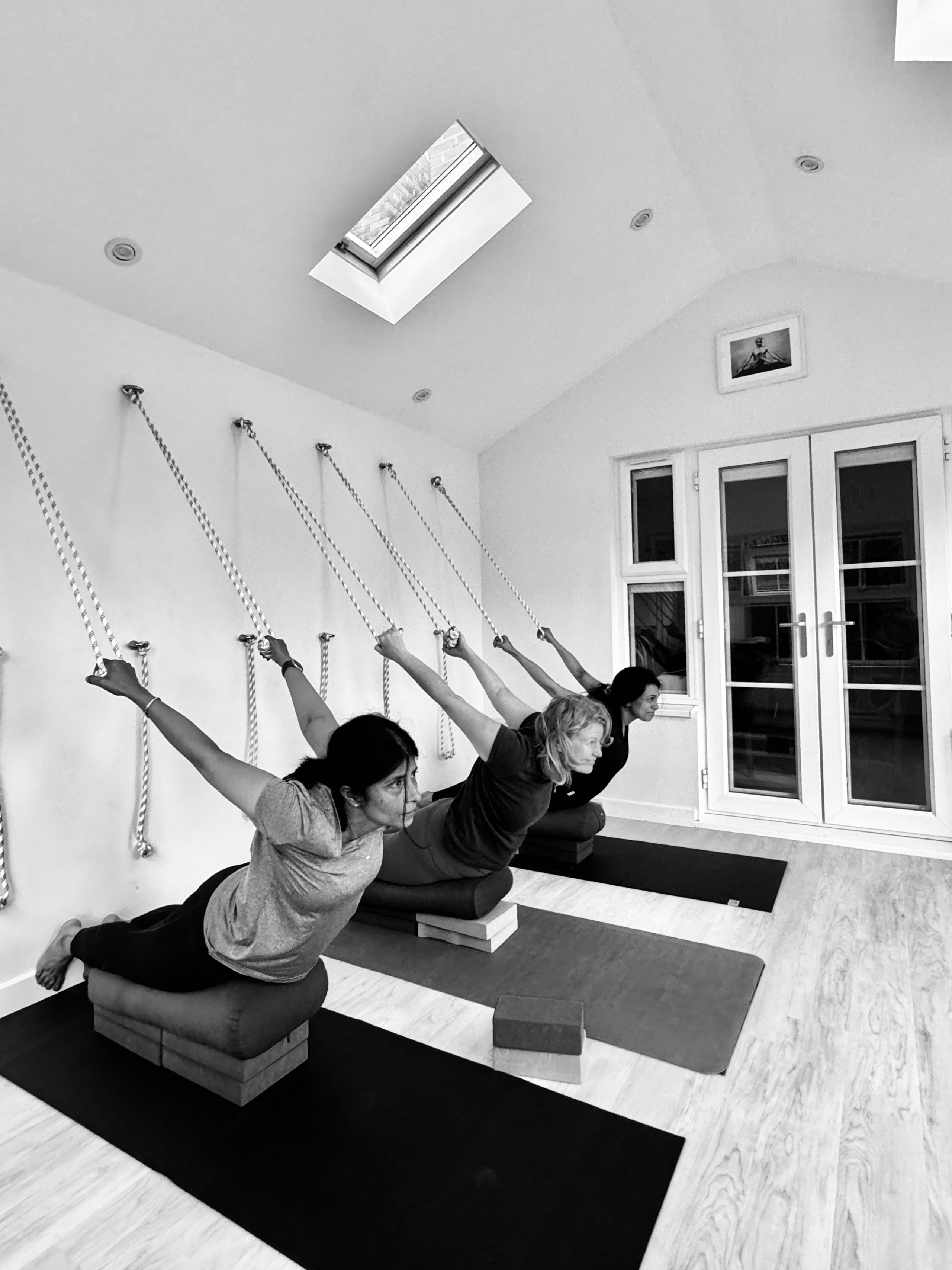 Rope yoga in Solihull studio
