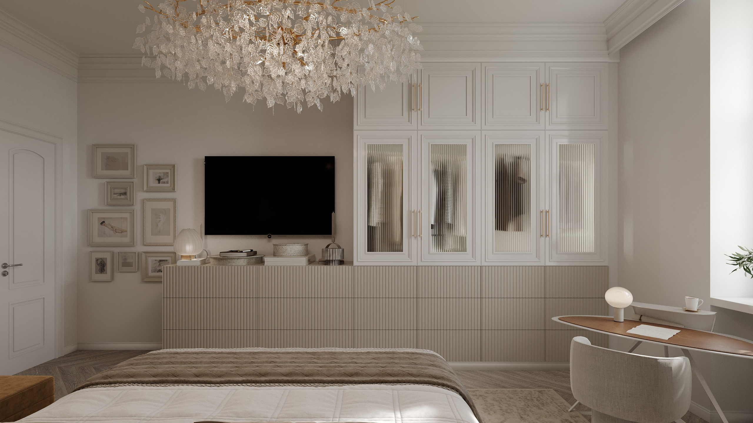 Hlavní ložnice. Filipenka architects