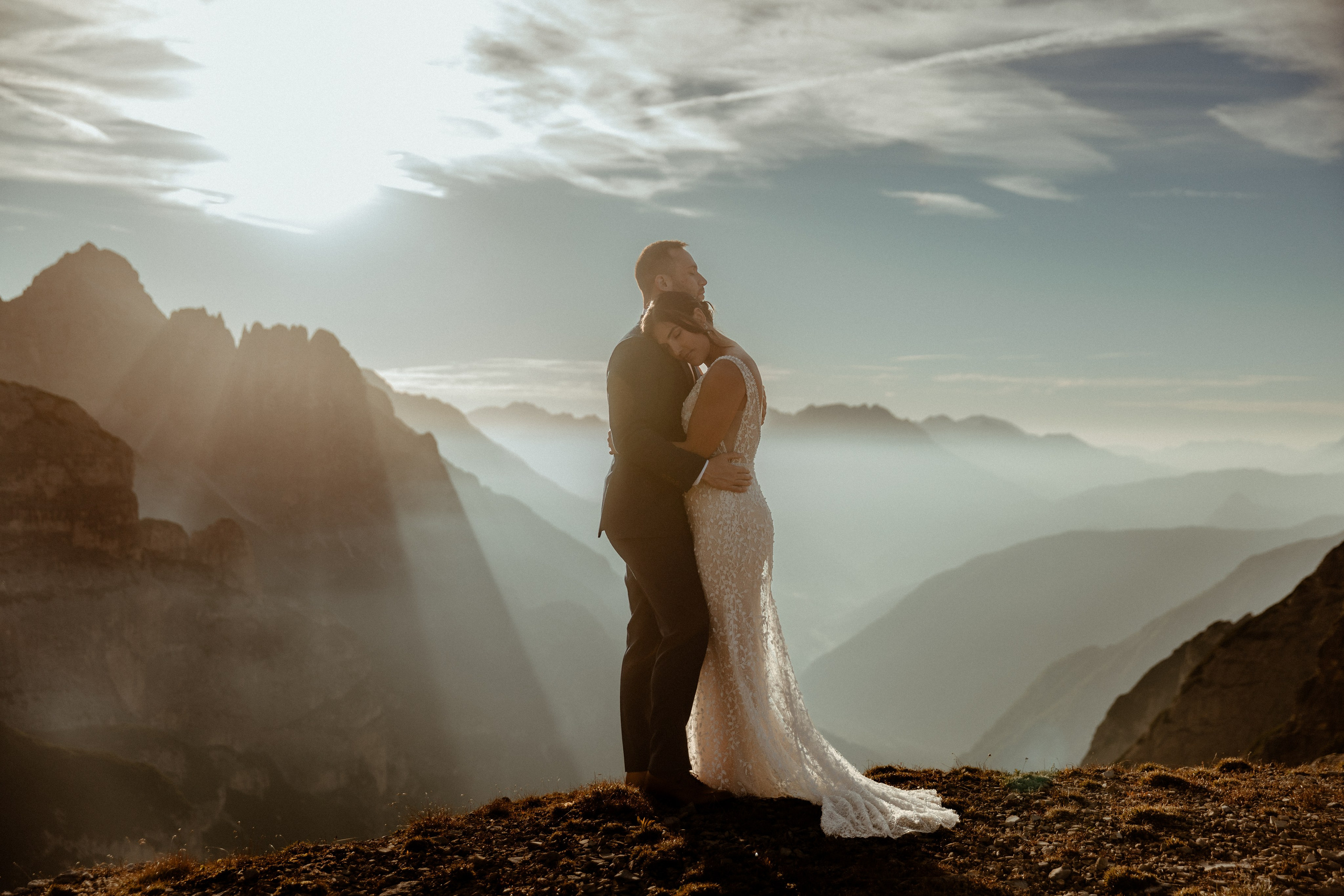 Scenic Dolomites Elopement. Iceland elopement photo and video | Nikolaichik Photo