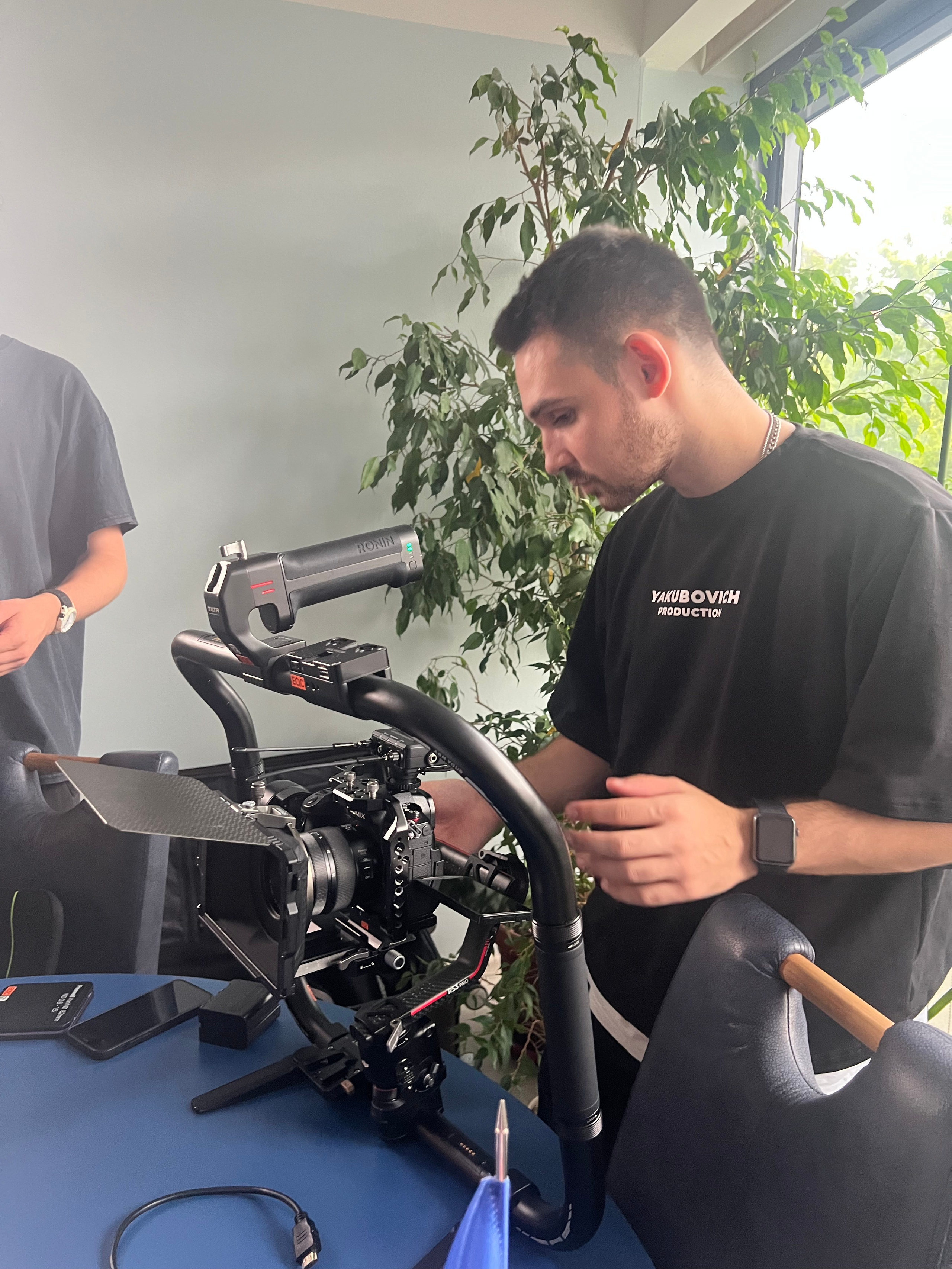 Behind the Scenes — How We Work. Video production and videography services in Vienna
