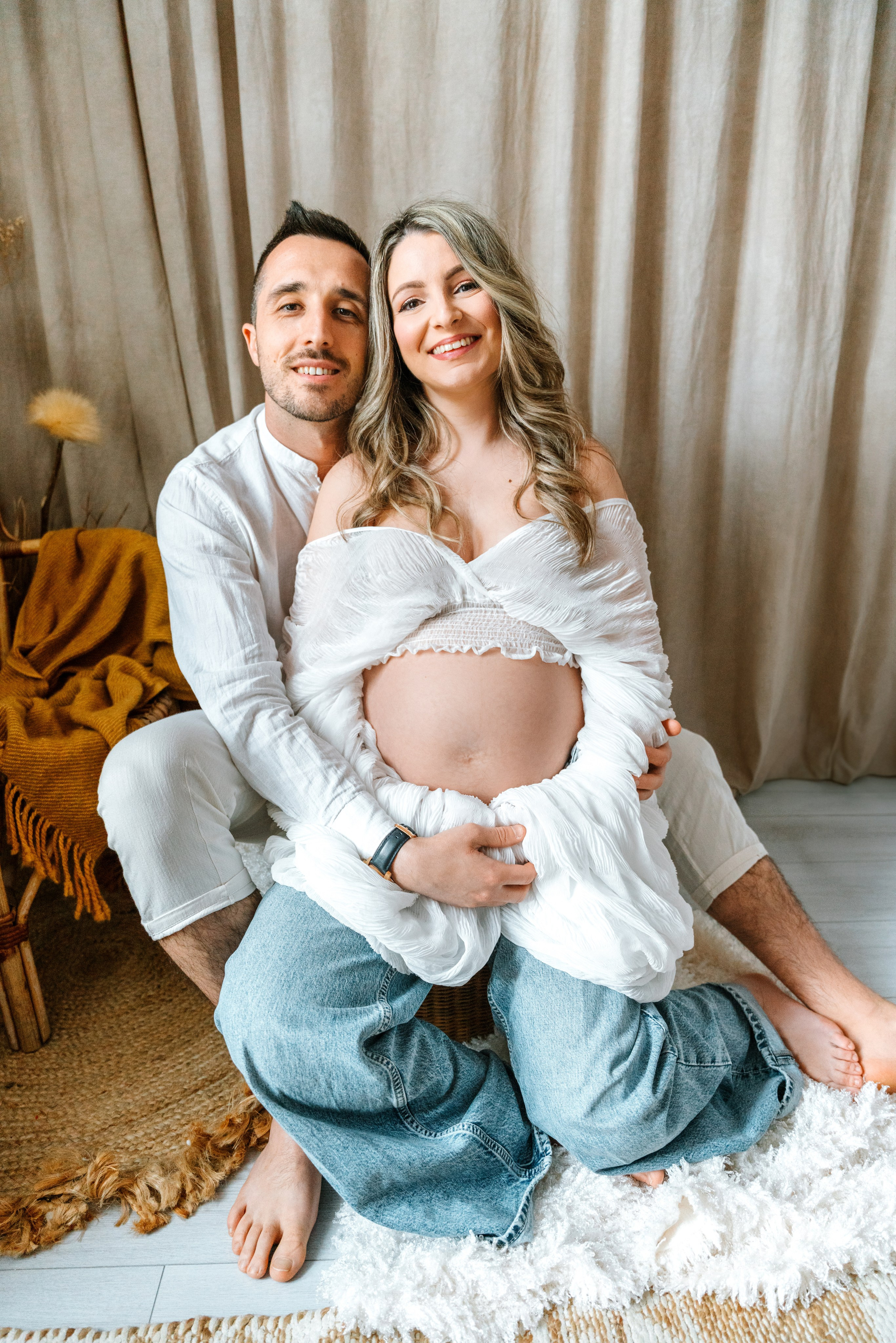 Maternity. Svitlana Miahka fotografa a Genova