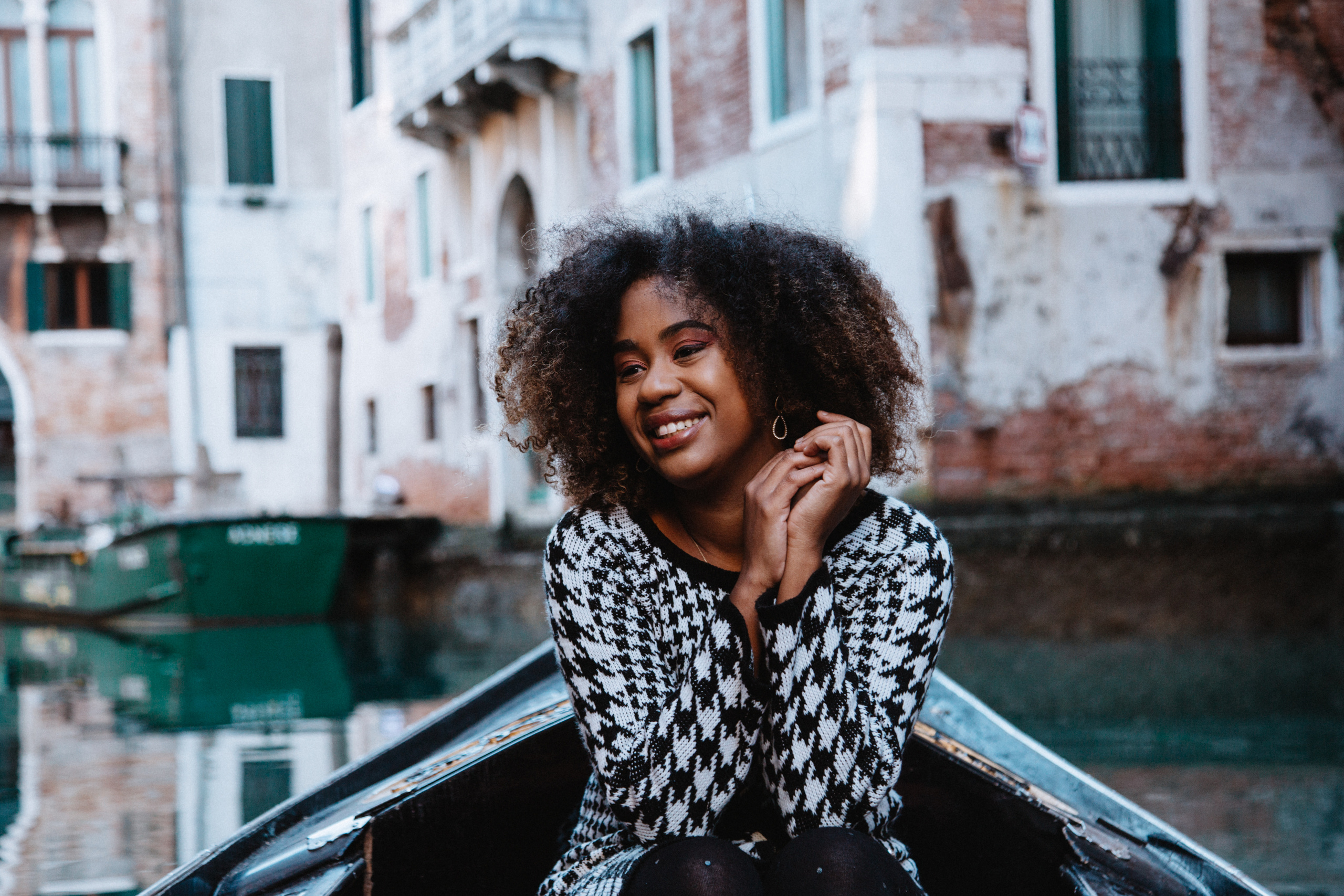 Gondola photographer in Venice 