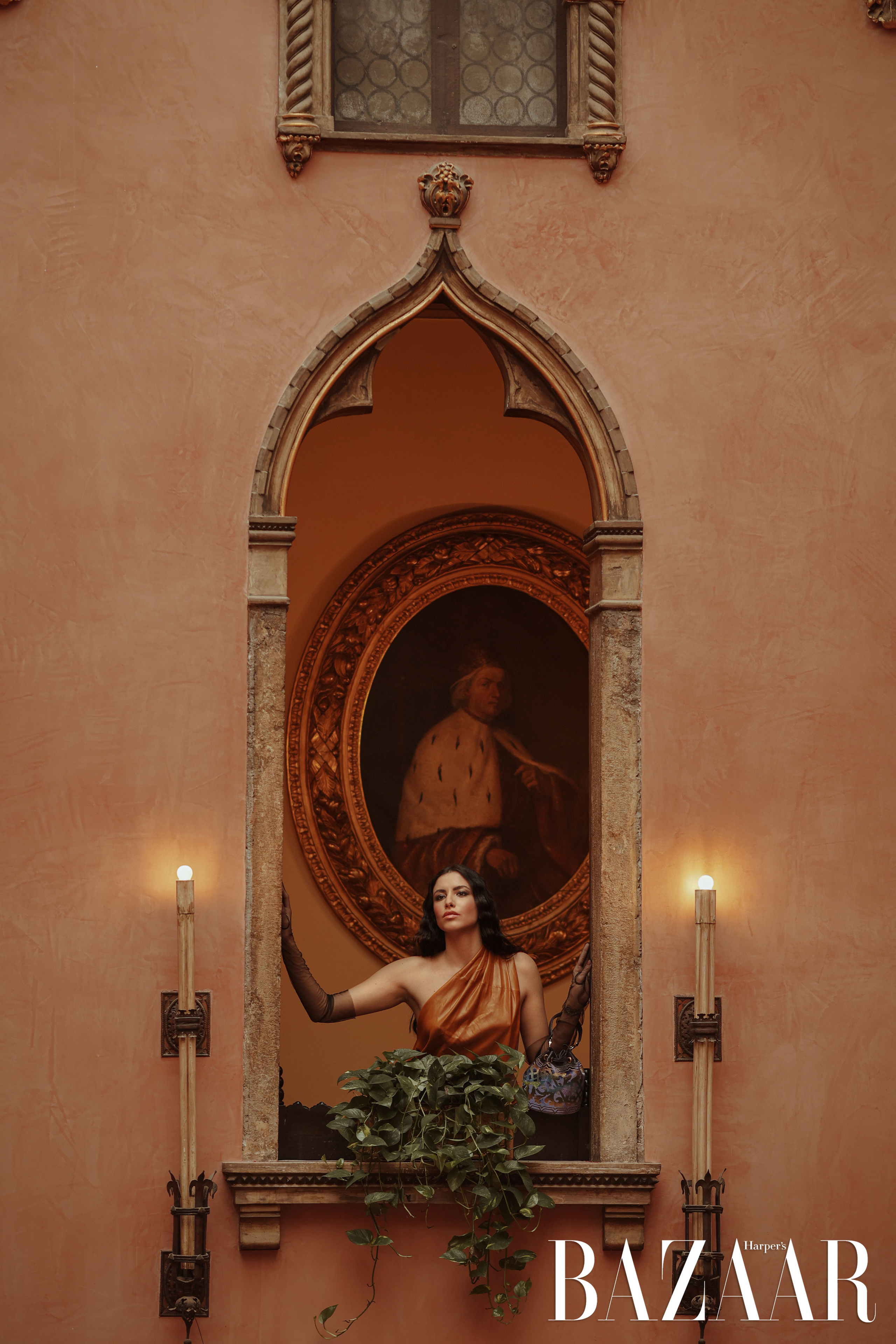 Cover story Harper’s BAZAAR. Photographer in Venice, Viktoria Antonova