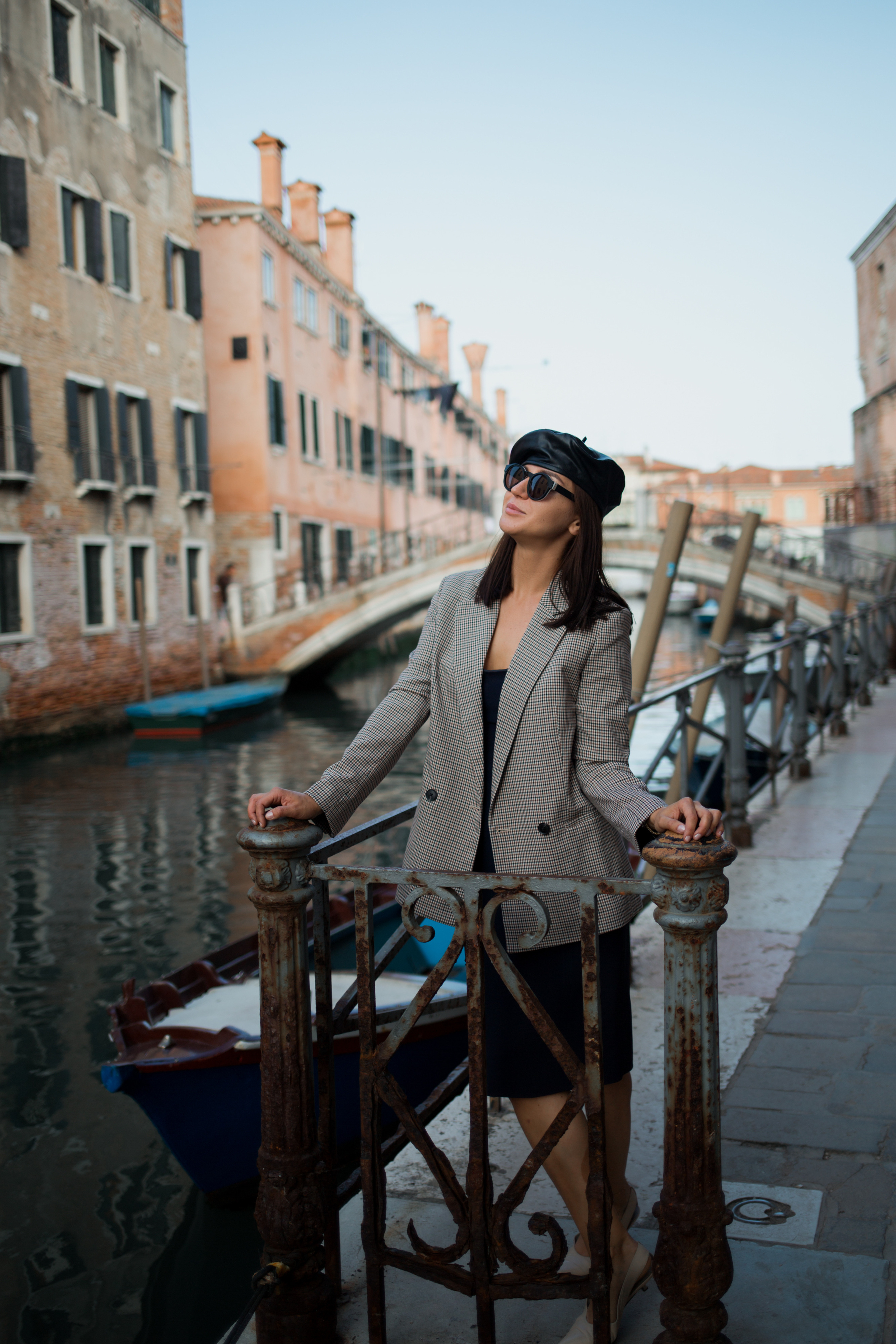 Photo session on a water taxi. Photographer in Venice, Viktoria Antonova