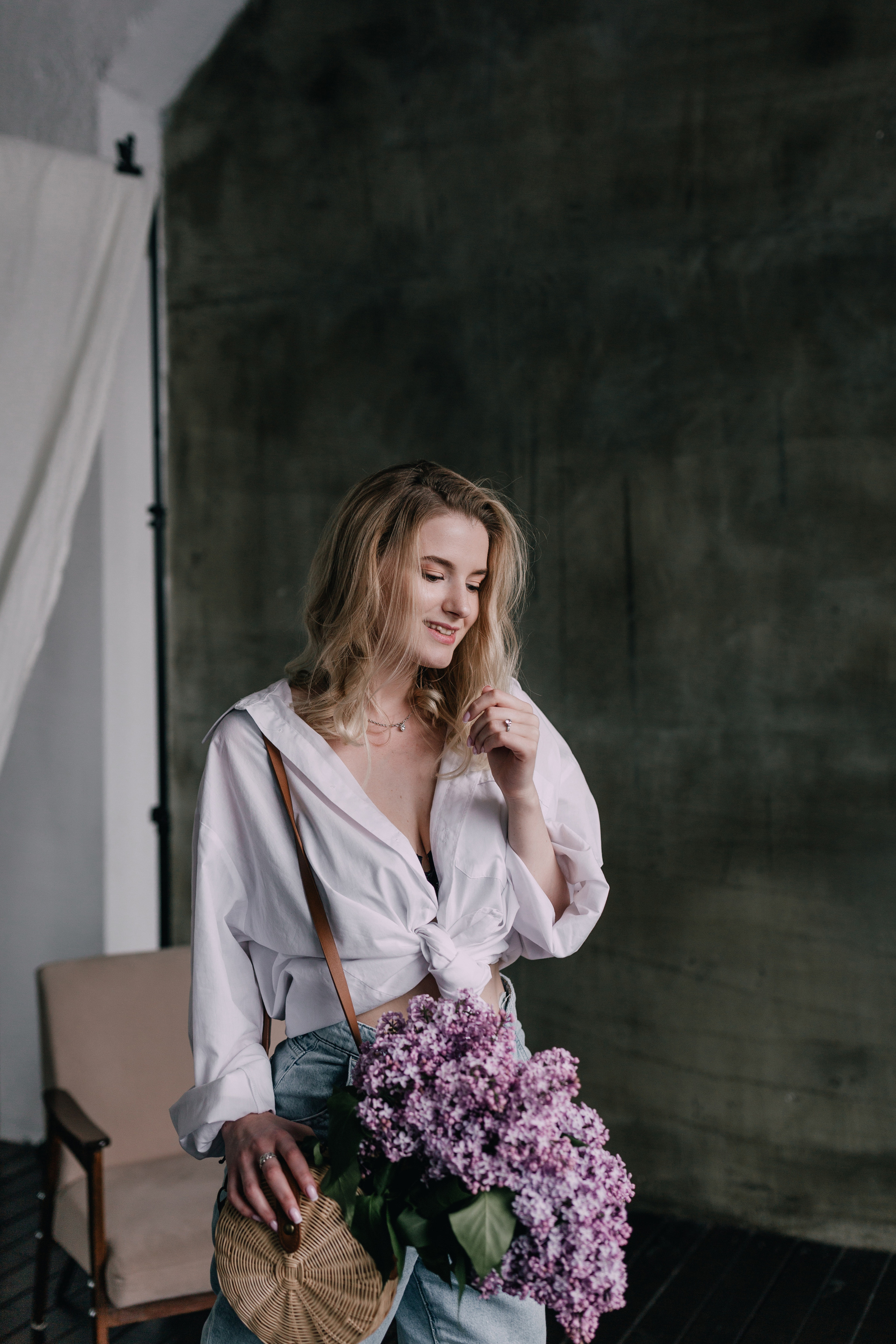 Ann studio photoshoot. Photographer Rouen, France