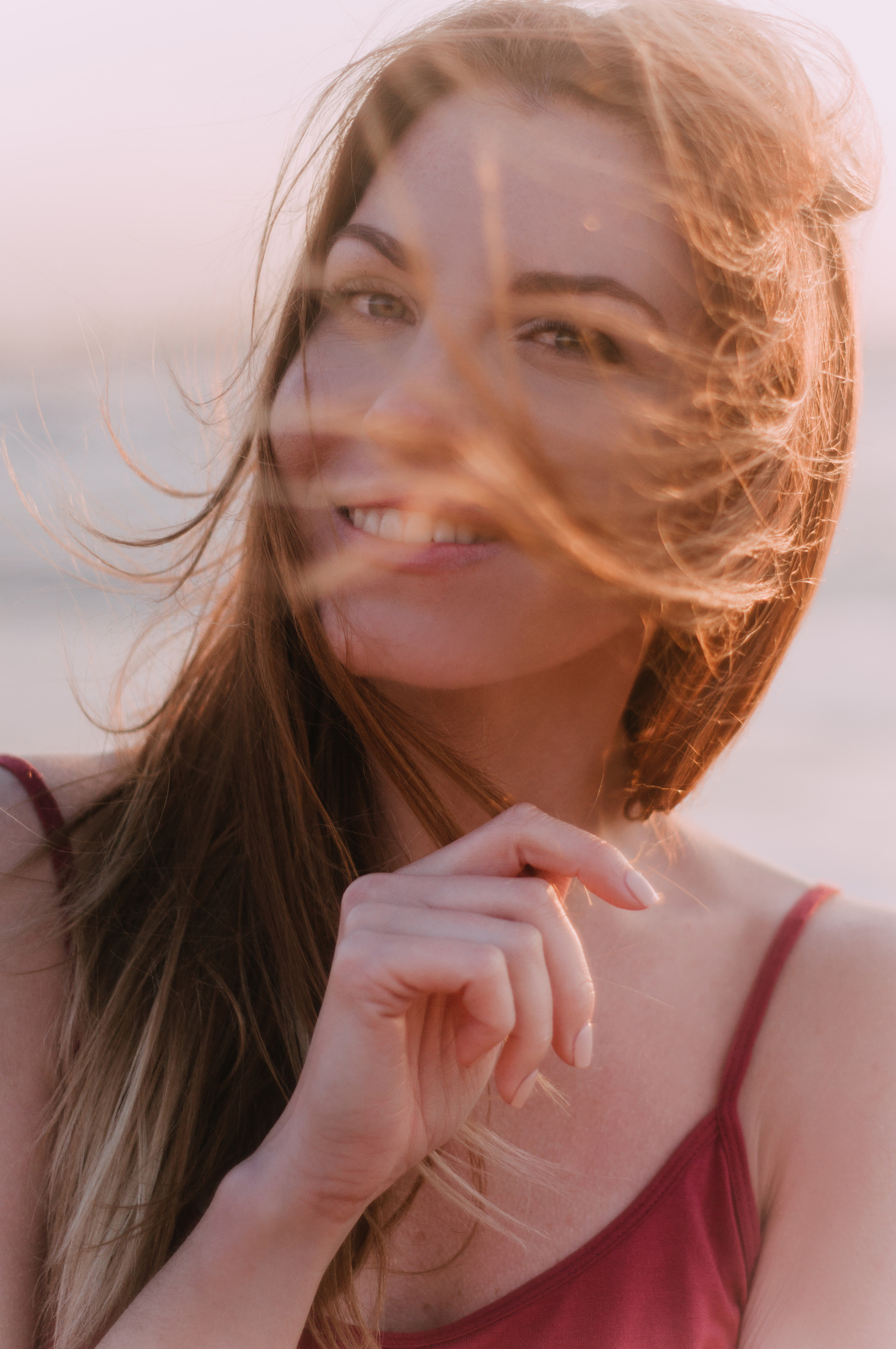 Kate photoshoot at the sea. Photographer Rouen, France