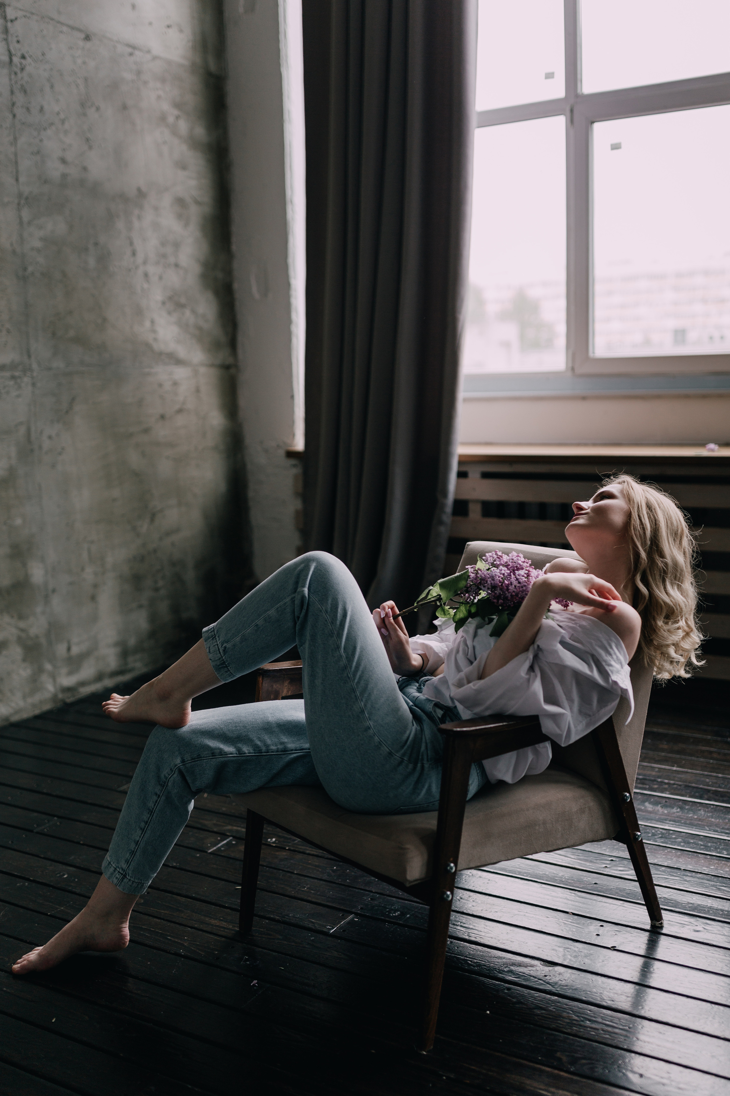 Ann studio photoshoot. Photographer Rouen, France